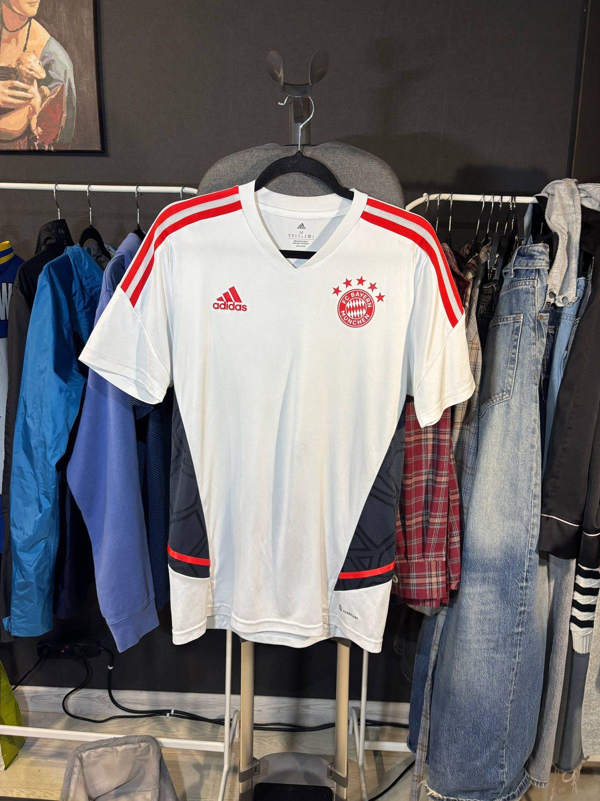 Adidas Adidas FC Bayern Munchen soccer jersey Size:M Size US M / EU 48-50 / 2 - 1 Thumbnail