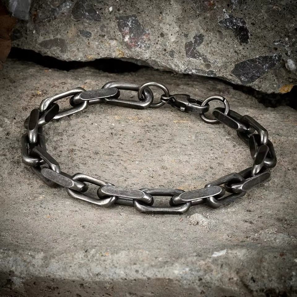 Jewelry Oxidized Black Chain Bracelet Size ONE SIZE - 1 Thumbnail