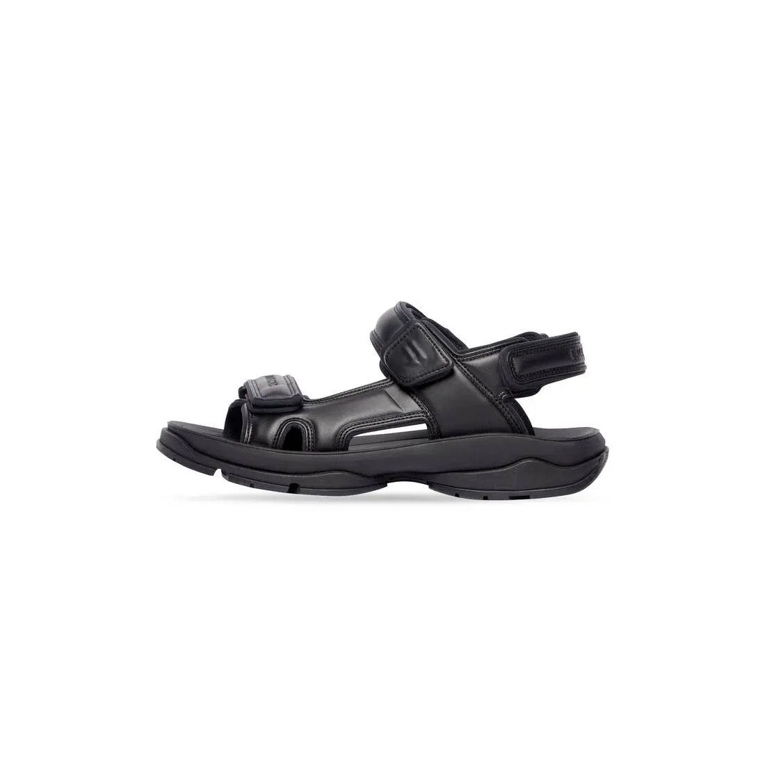 Balenciaga o1srvl11e0625 Tourist Sandals in Black Size US 6 / IT 36 - 4 Thumbnail
