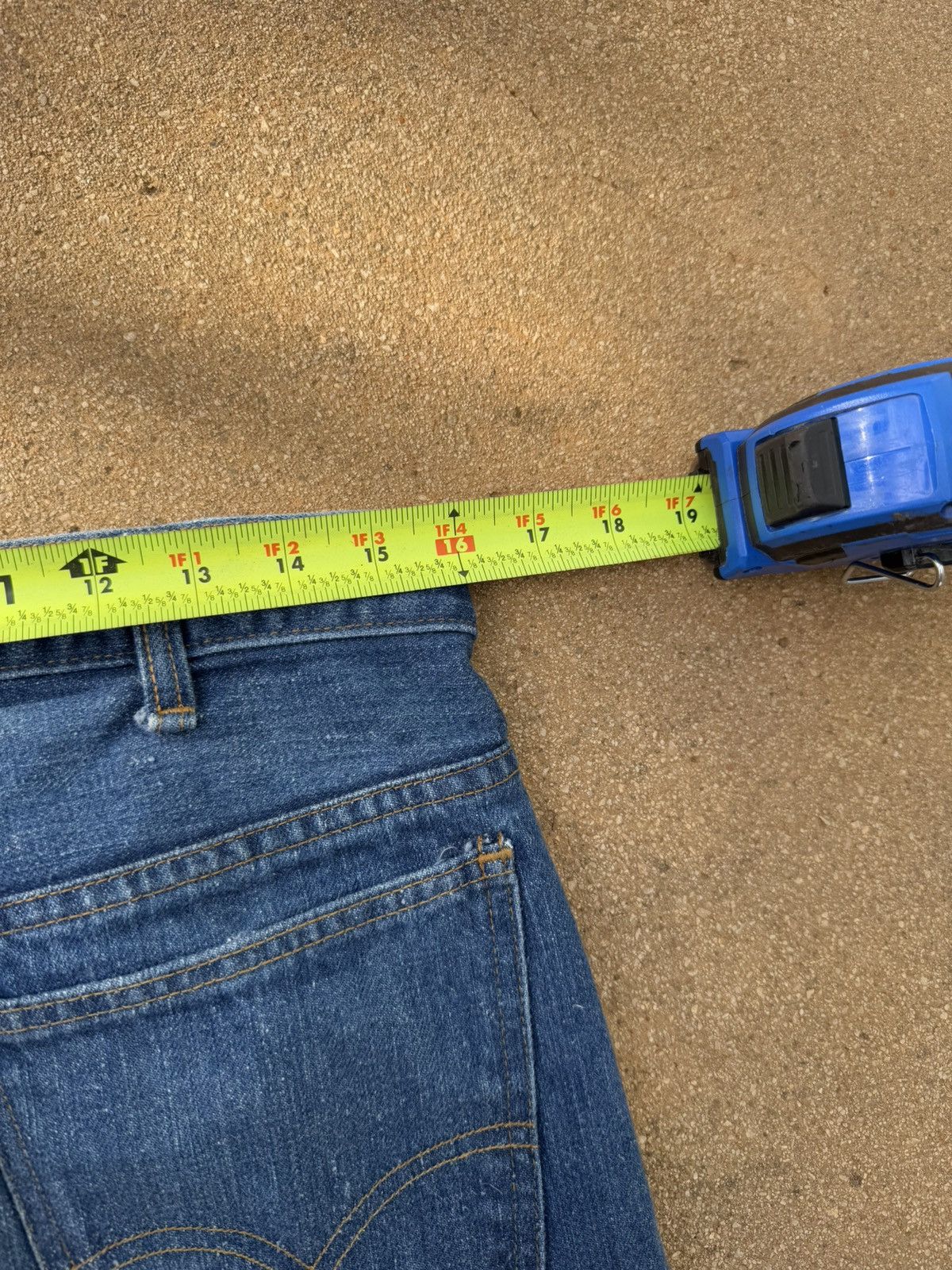 Levi's × Vintage Vtg 70’s Levi’s 646 Orange Tab Bellbottom Flare Jeans 32x28 Size US 32 / EU 48 - 8 Thumbnail