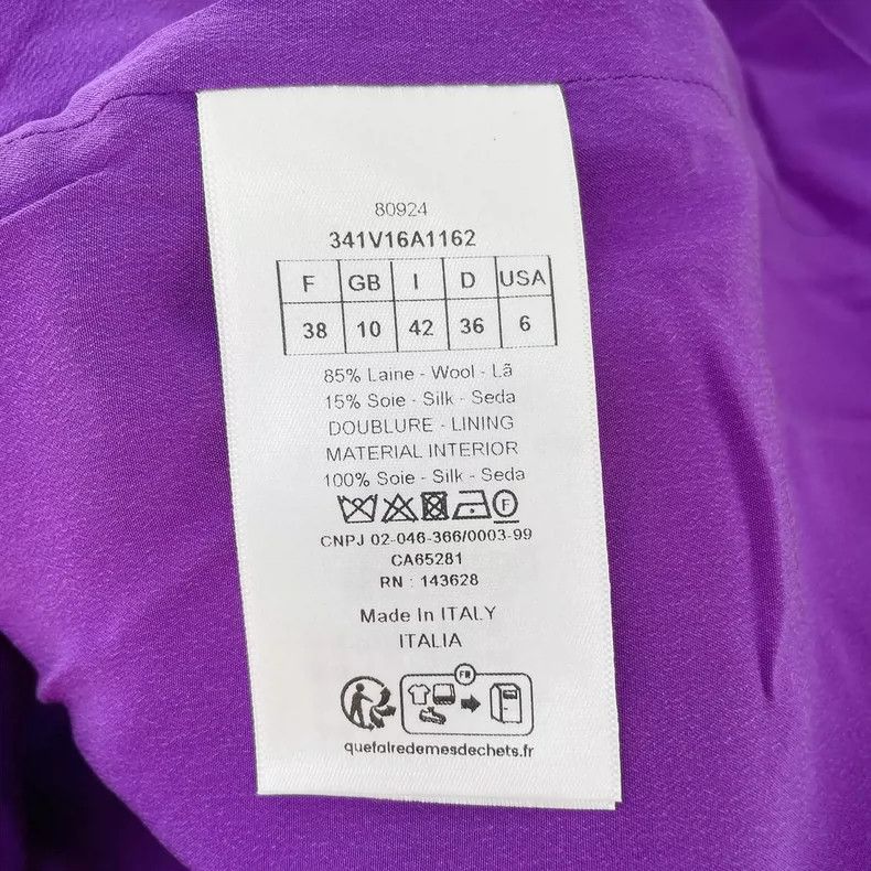 Dior Dior Purple casual jacket Size XS / US 0-2 / IT 36-38 - 6 Thumbnail