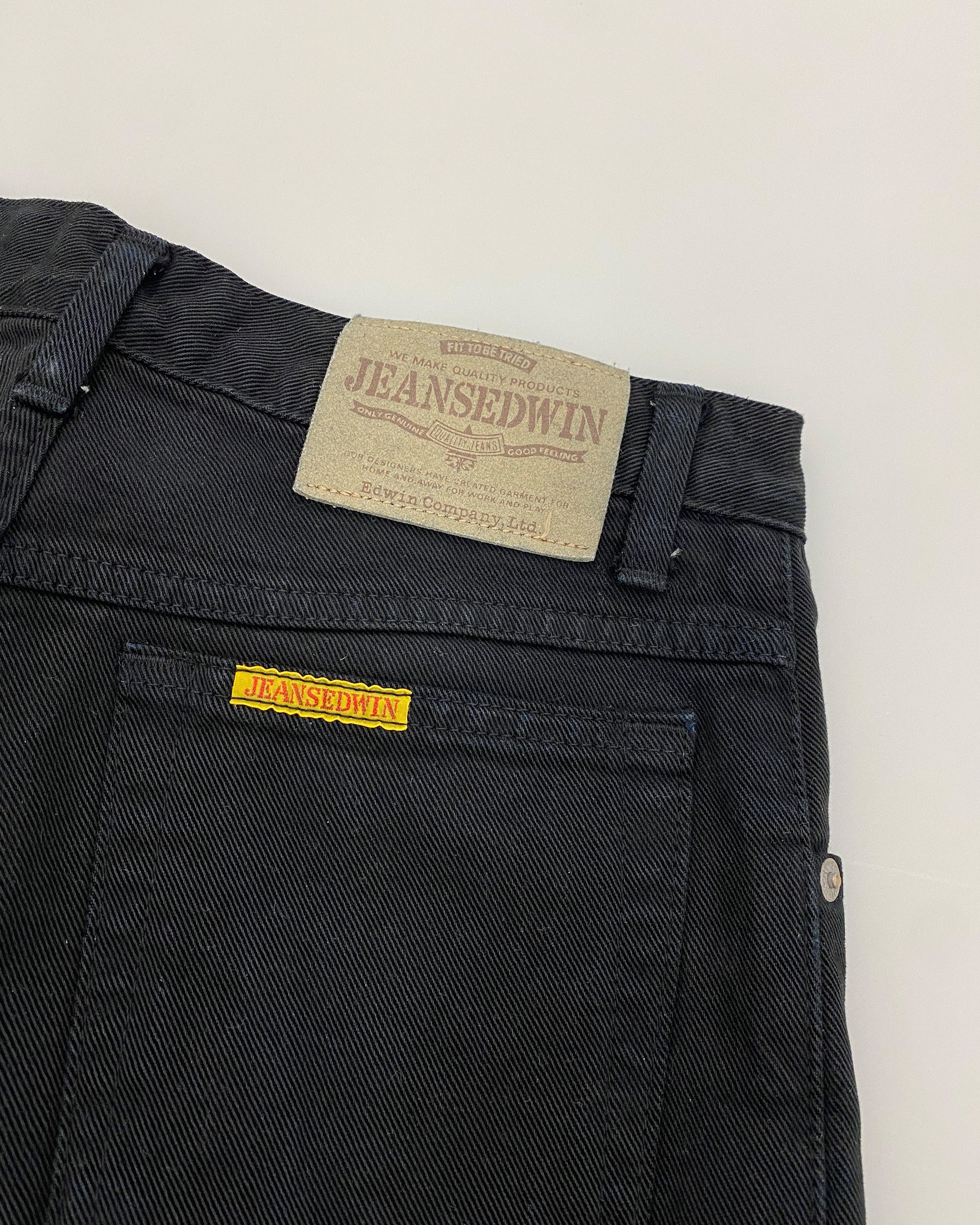 Edwin 1990s Made in Japan Newton Slim Denim Size 28" / US 6 / IT 42 - 5 Thumbnail