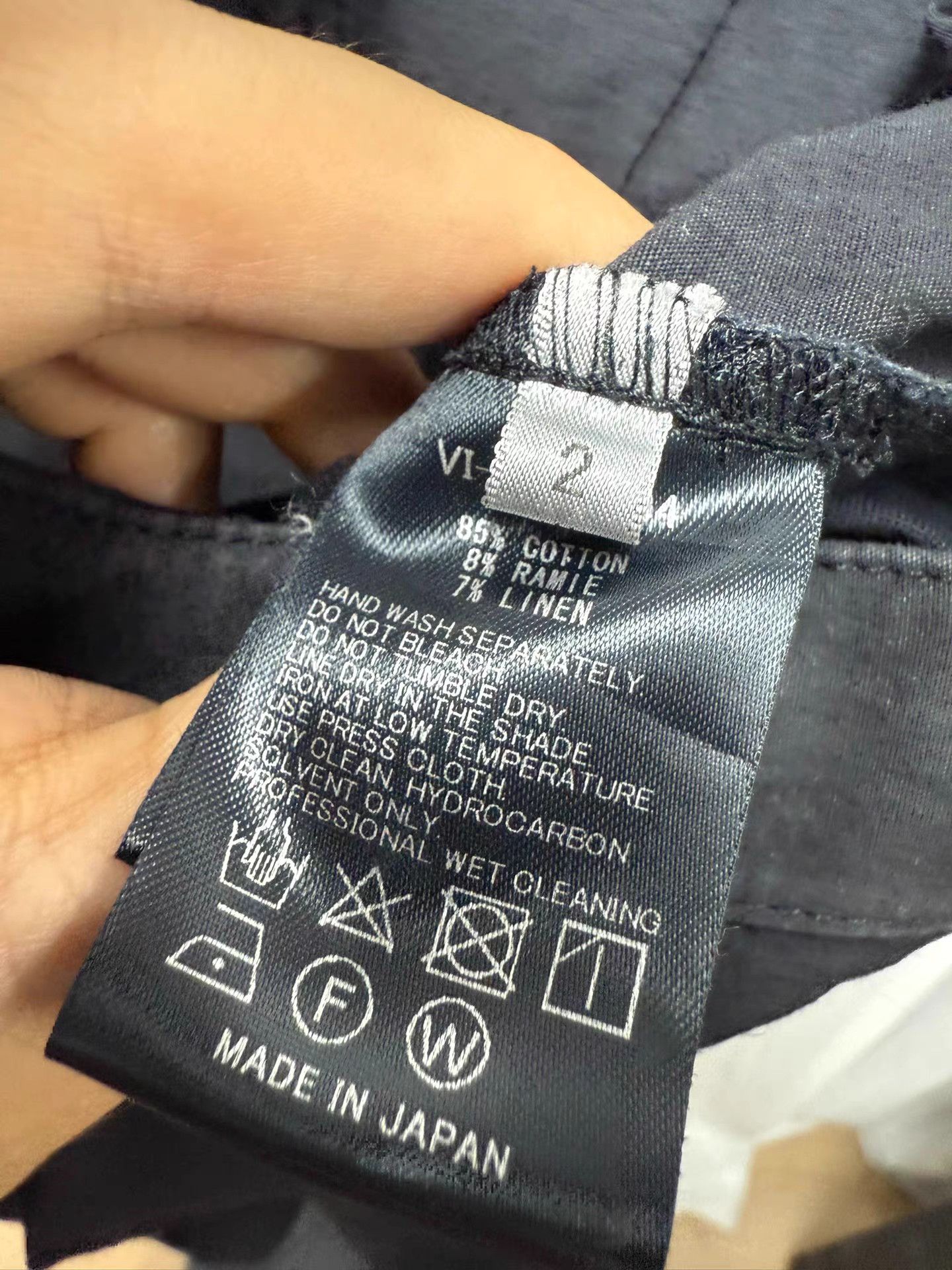 The Viridi-anne TVA Linen Cropped Cargo Pants K20 Size US 31 - 8 Thumbnail