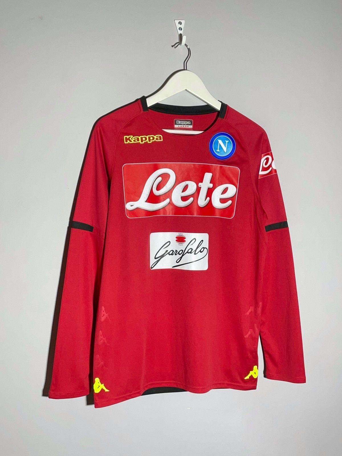 Kappa SSC Napoli Kappa Pre Race Y2k Streetwear Football Jersey Size US L / EU 52-54 / 3 - 2 Thumbnail
