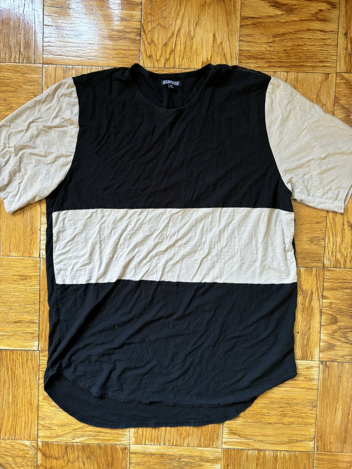 Elwood Elwood Curved Hem T-shirt Size US XXL / EU 58 / 5 - 1 Thumbnail