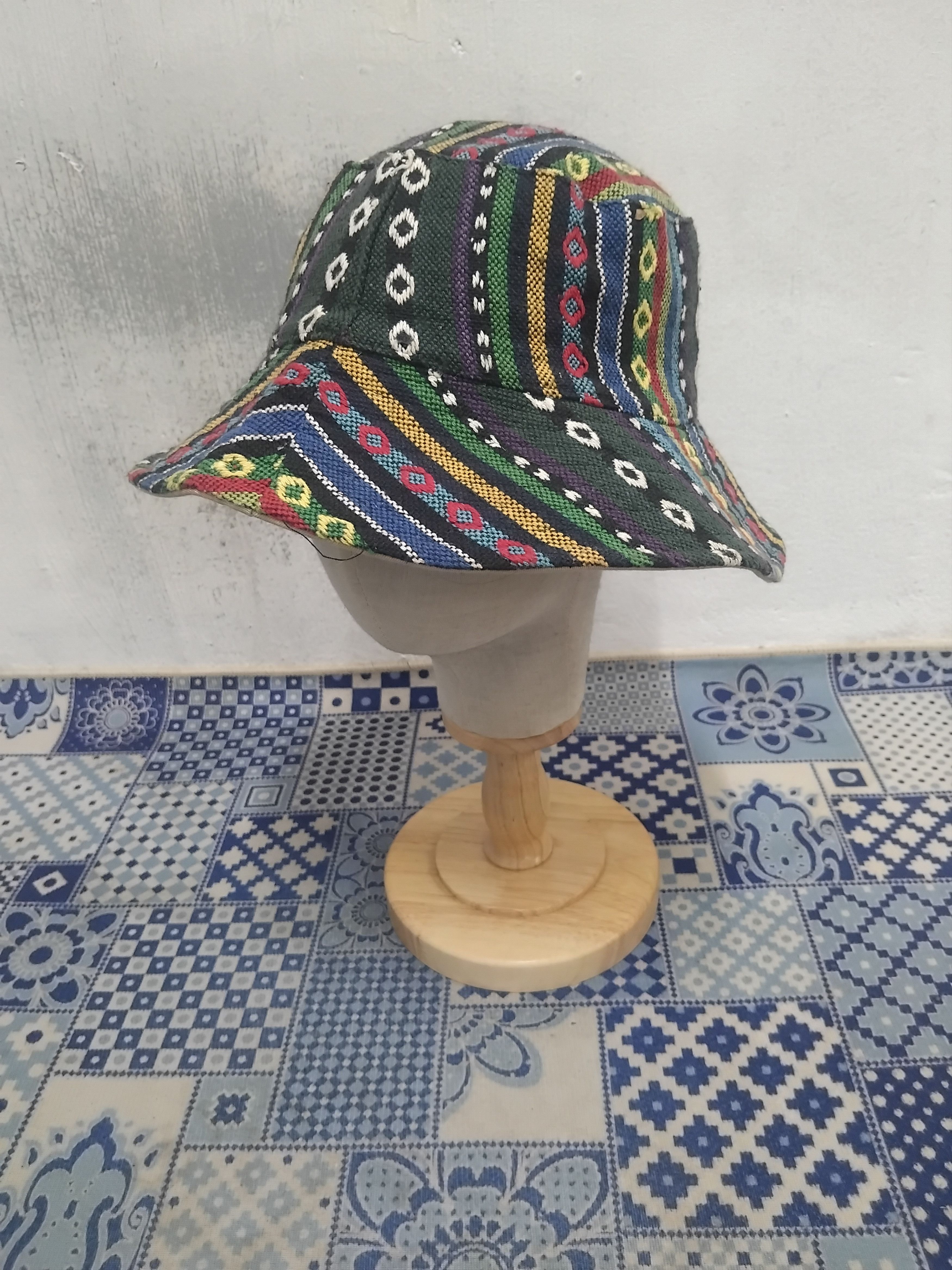 Japanese Brand Navajo streetwear style harajuku hat Size ONE SIZE - 1 Thumbnail