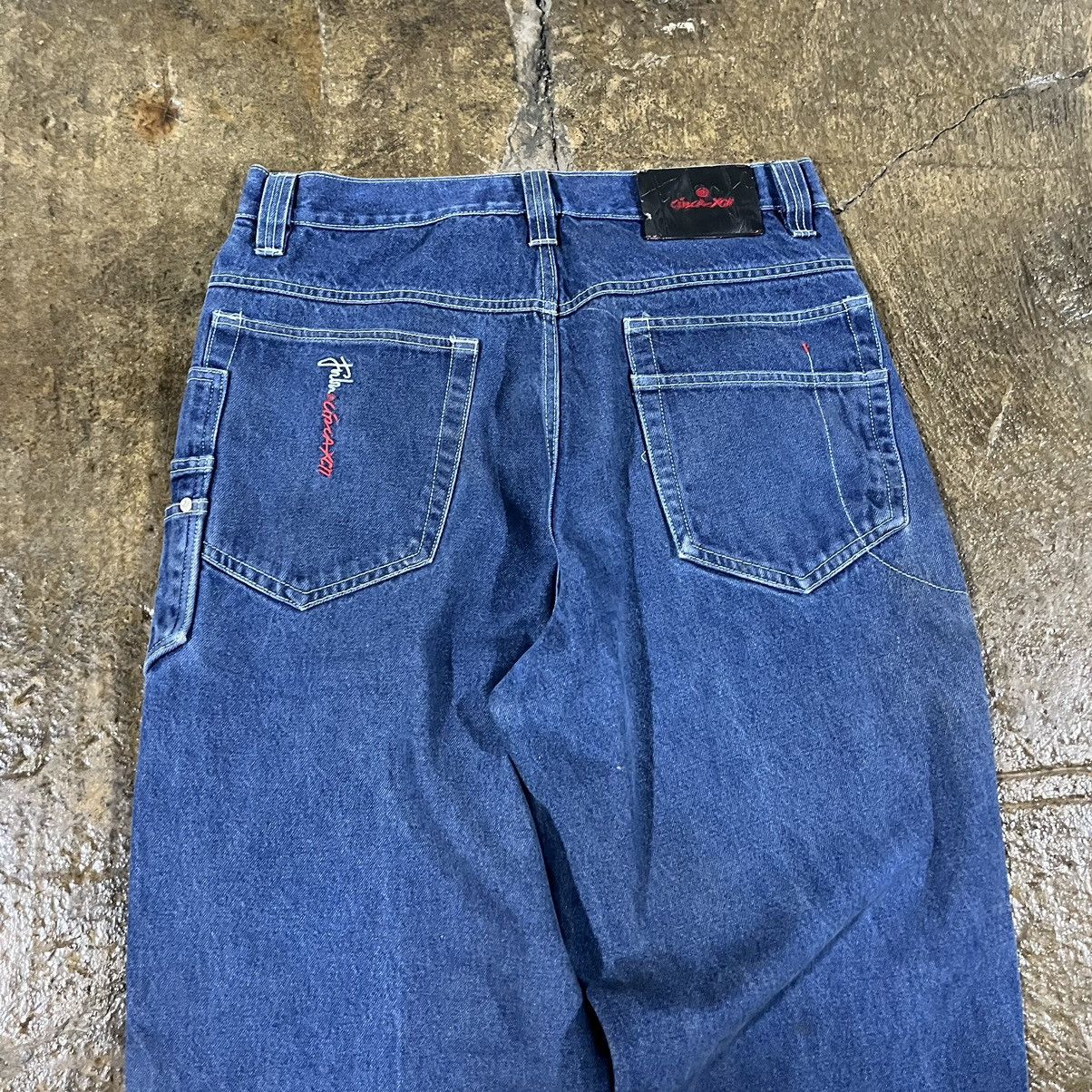 Fubu × JNCO × Vintage Crazy Vintage Y2K FUBU Carpenter Jeans Baggy Skater Unique Size US 34 / EU 50 - 6 Thumbnail