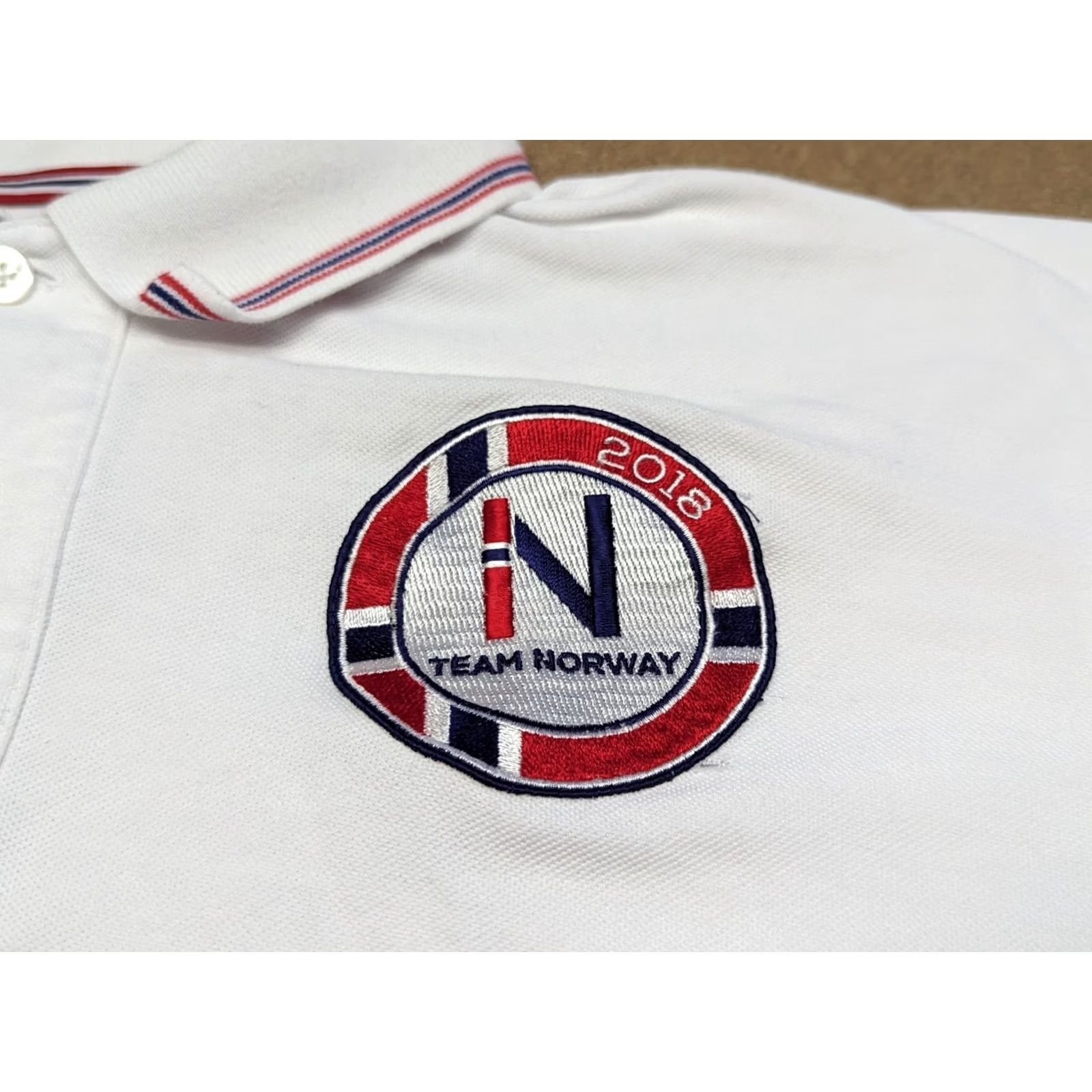 Vintage Phenix Norway Team 2018 Mens Polo Shirt Size L White Large Pique Shirt Mens Size US L / EU 52-54 / 3 - 7 Thumbnail