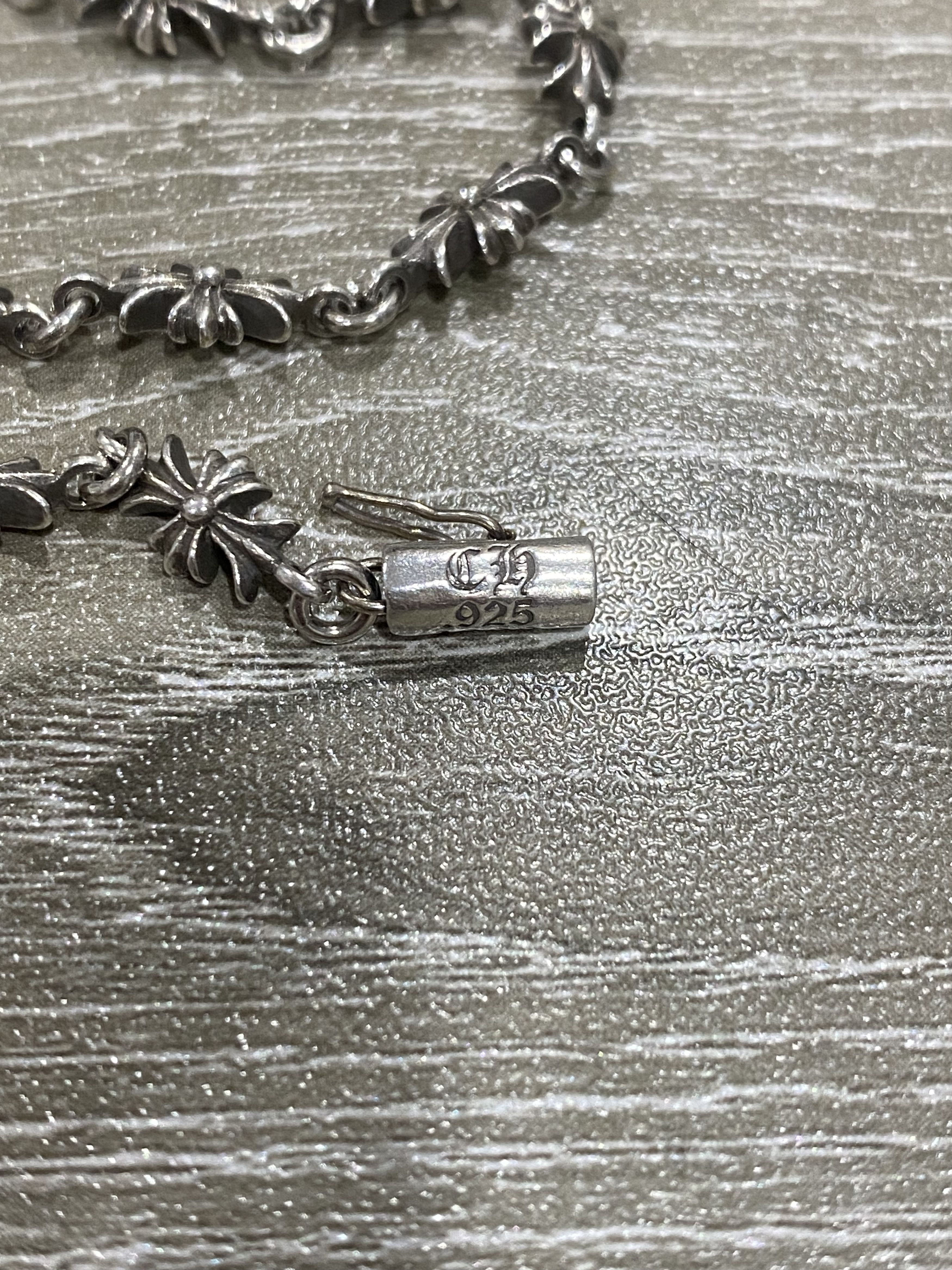 Chrome Hearts Chrome Hearts Tiny E Plus Bracelet 12 Link Size ONE SIZE - 8 Thumbnail