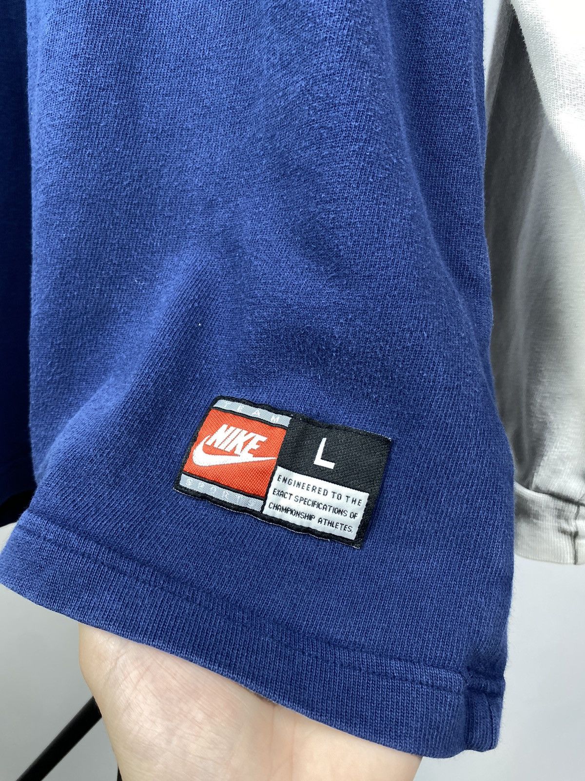 Nike × Vintage Vintage 90s Nike rugby England 🏴󠁧󠁢󠁥󠁮󠁧󠁿 Y2K Travis Scott style Size US L / EU 52-54 / 3 - 17 Thumbnail
