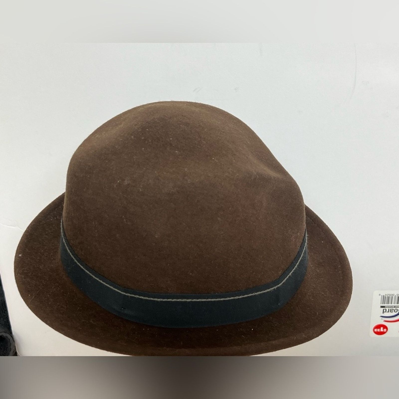 Goorin Bros. Goorin Bros Brown Wool Fedora Hat XL 100% Wool MADE IN USA Size ONE SIZE - 5 Thumbnail