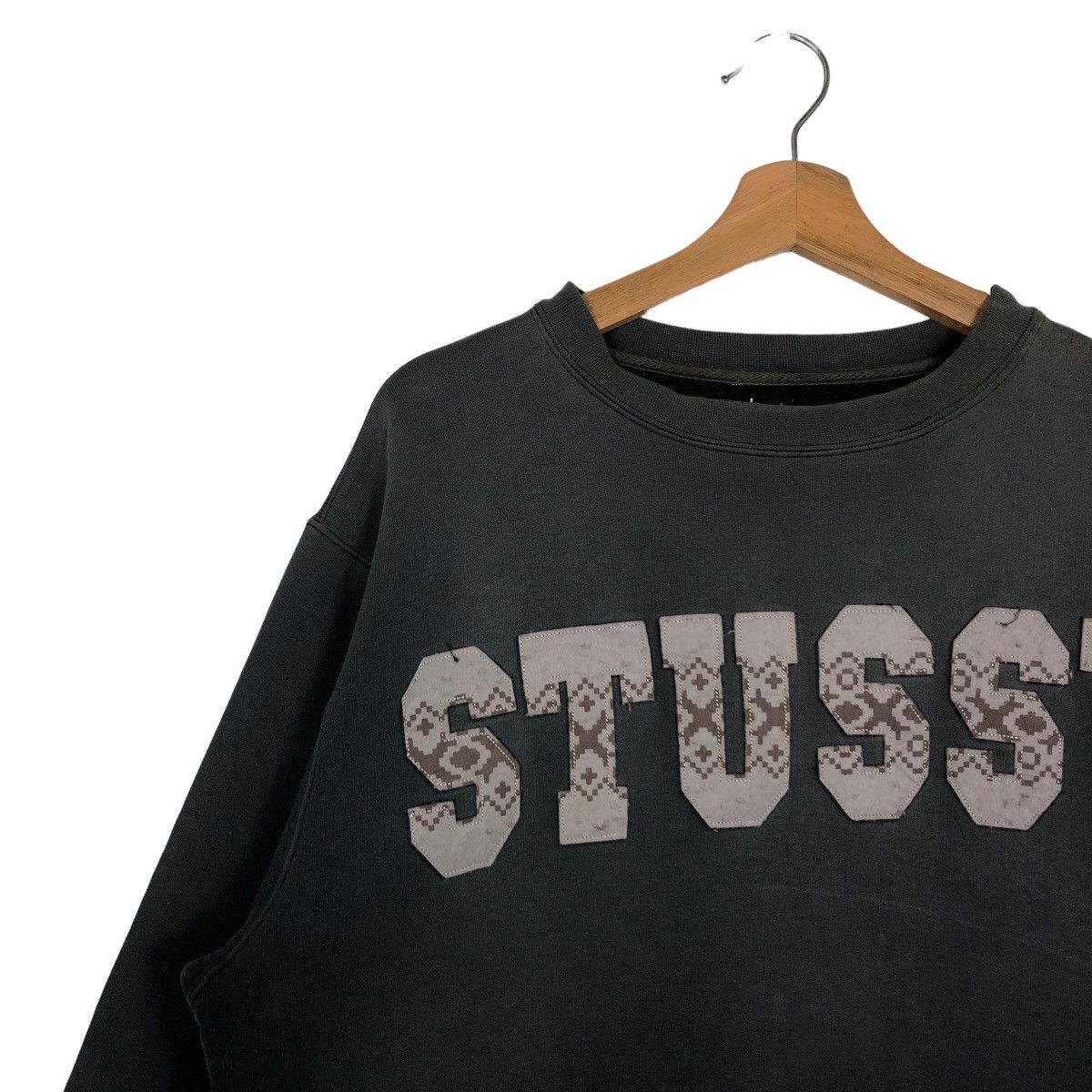 Stussy 🔥Come With Tag Vintage Sweatshirt Crewneck Stussy Big Logo Size US M / EU 48-50 / 2 - 6 Thumbnail