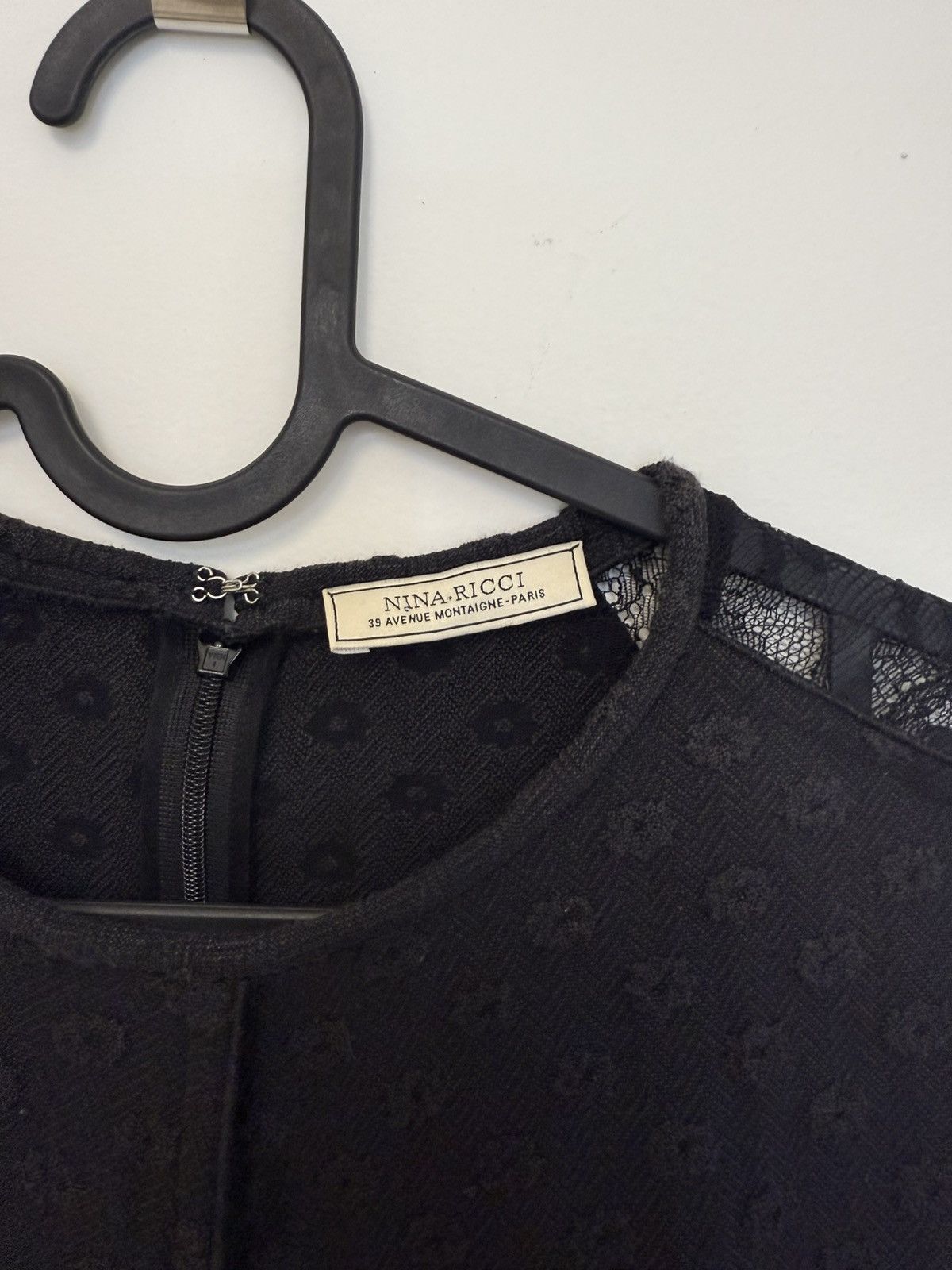 Nina Ricci Nina Ricci Black Dress – Fall 2011 Collection Size M / US 6-8 / IT 42-44 - 3 Thumbnail