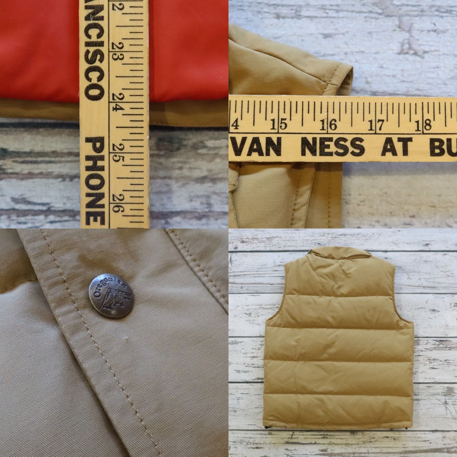 Vintage VINTAGE Oregonian Outfitters Quilted Puffer Vest Men M Khaki Vest 70s? Size US M / EU 48-50 / 2 - 9 Thumbnail