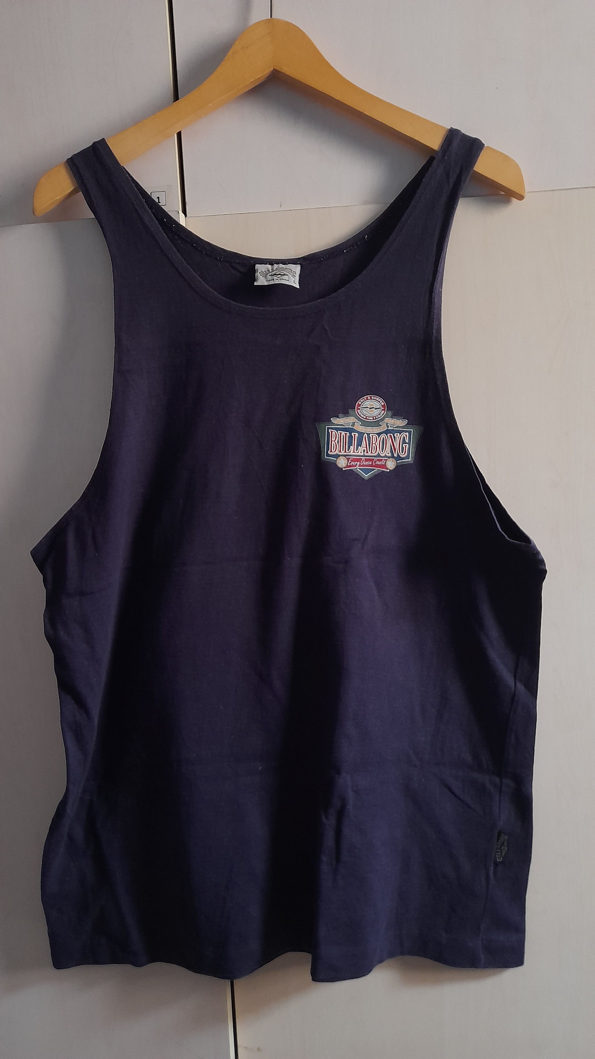 Billabong Vintage Billabong Sleeveless Size US L / EU 52-54 / 3 - 3 Thumbnail