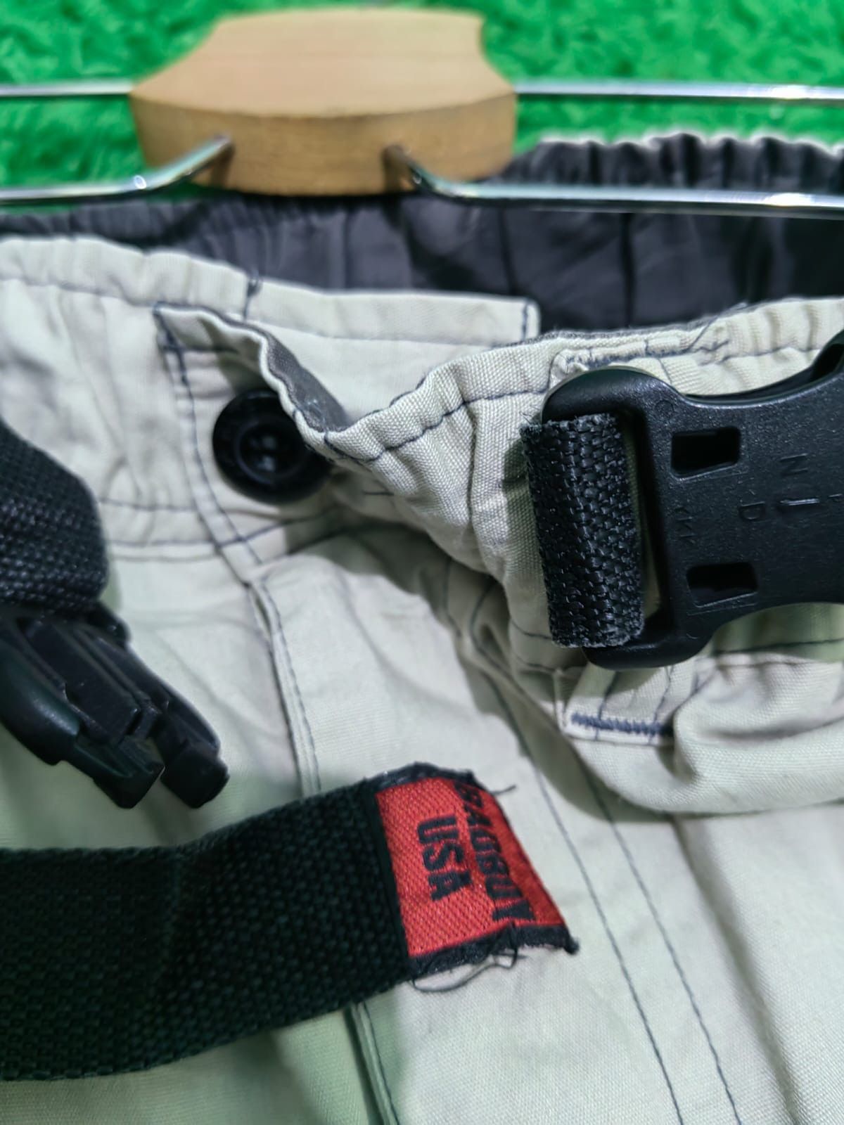 Japanese Brand Multi pocket 3/4 y2k badboy jort pant Size US 31 - 6 Thumbnail