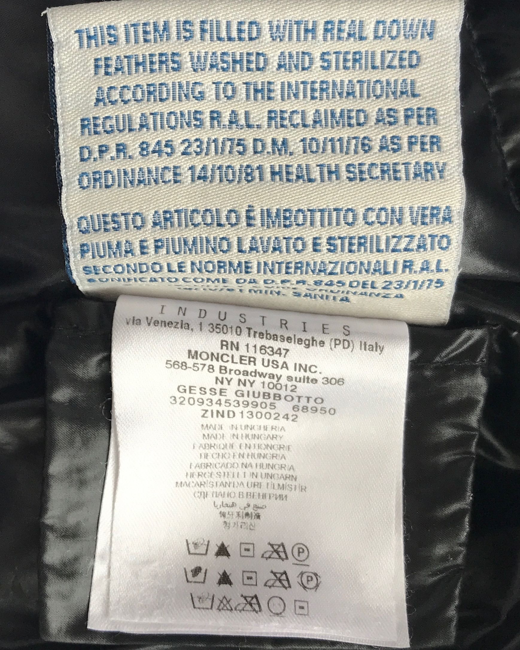 Other MONCLER GESSE SHINY NYLON DOWN PUFFER JACKET Size S / US 4 / IT 40 - 12 Thumbnail