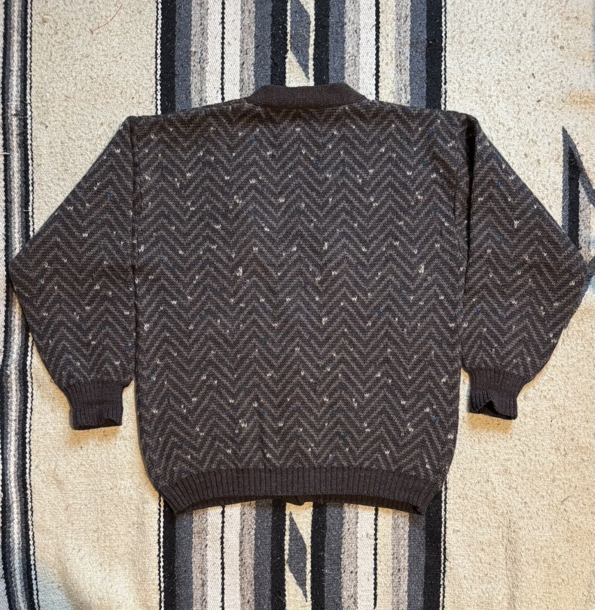 Vintage Vintage 90s Kurt Cobain Grunge Cardigan Large Size US L / EU 52-54 / 3 - 7 Thumbnail