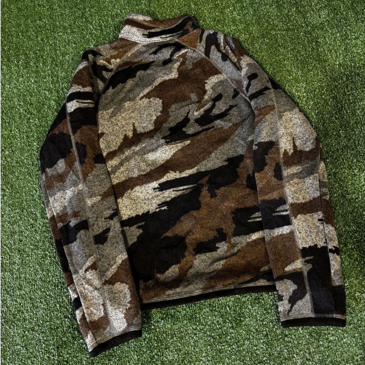 Patagonia Patagonia Camo fleece quater zip jacket Size US XS / EU 42 / 0 - 5 Thumbnail