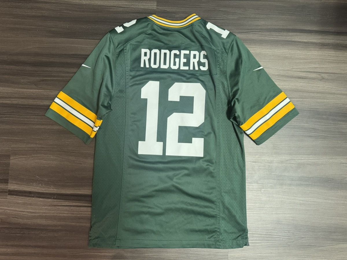Nike Green Bay Packers Aaron Rodgers #12 NFL On Field Home Jersey Size US S / EU 44-46 / 1 - 6 Thumbnail