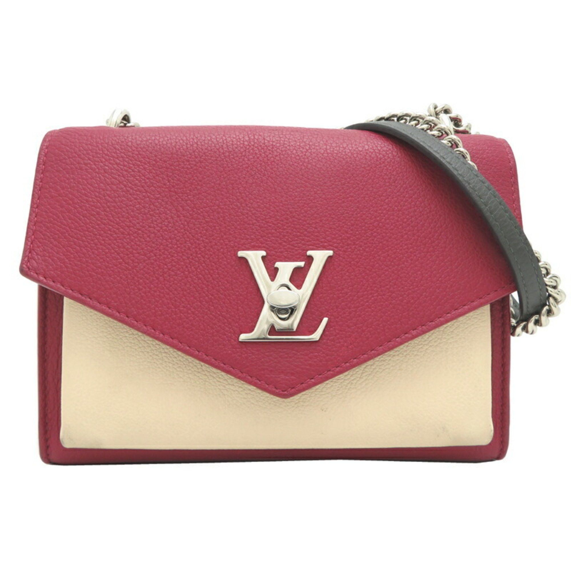 Louis Vuitton Louis Vuitton My Lock Me BB Women's Shoulder Bag M52441 Leather Bordeaux Size ONE SIZE - 1 Thumbnail