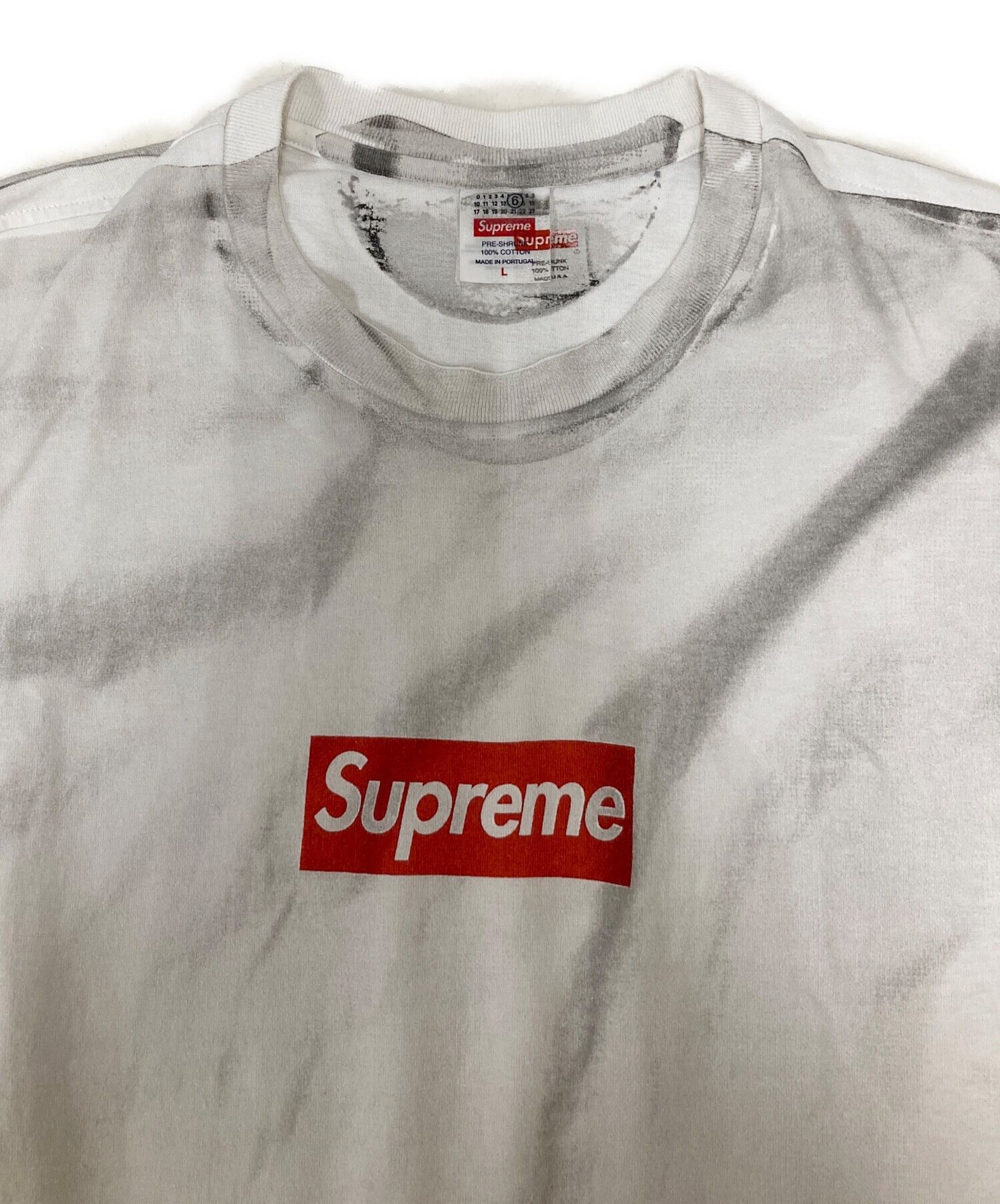 Maison Margiela × Supreme SUPREME × MM6 Maison Margiela 24SS Box Logo Tee White Size L Size US L / EU 52-54 / 3 - 3 Thumbnail