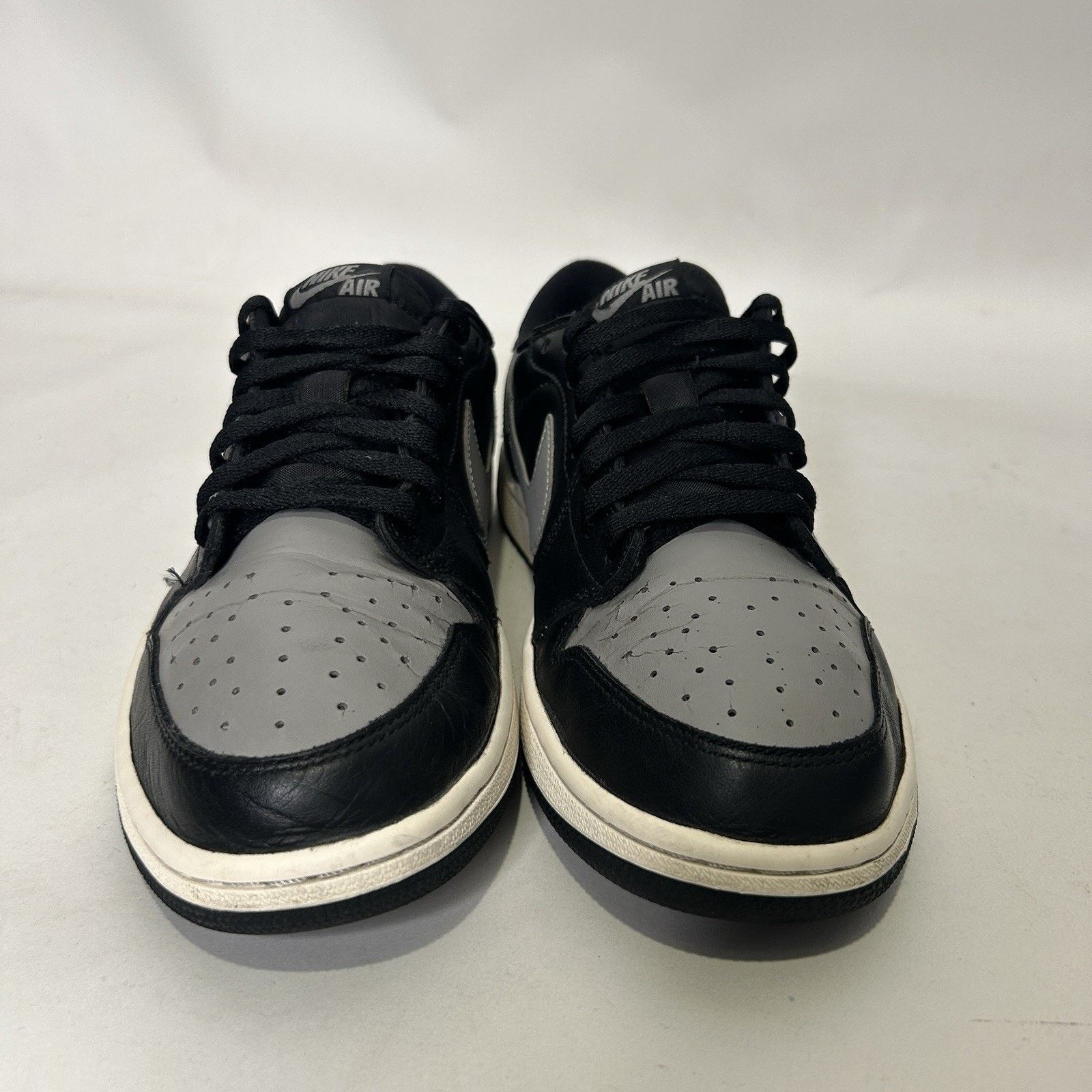 Jordan Brand Nike Air Jordan 1 Retro Low OG “Shadow” 2015 Size US 10.5 / EU 43-44 - 2 Thumbnail