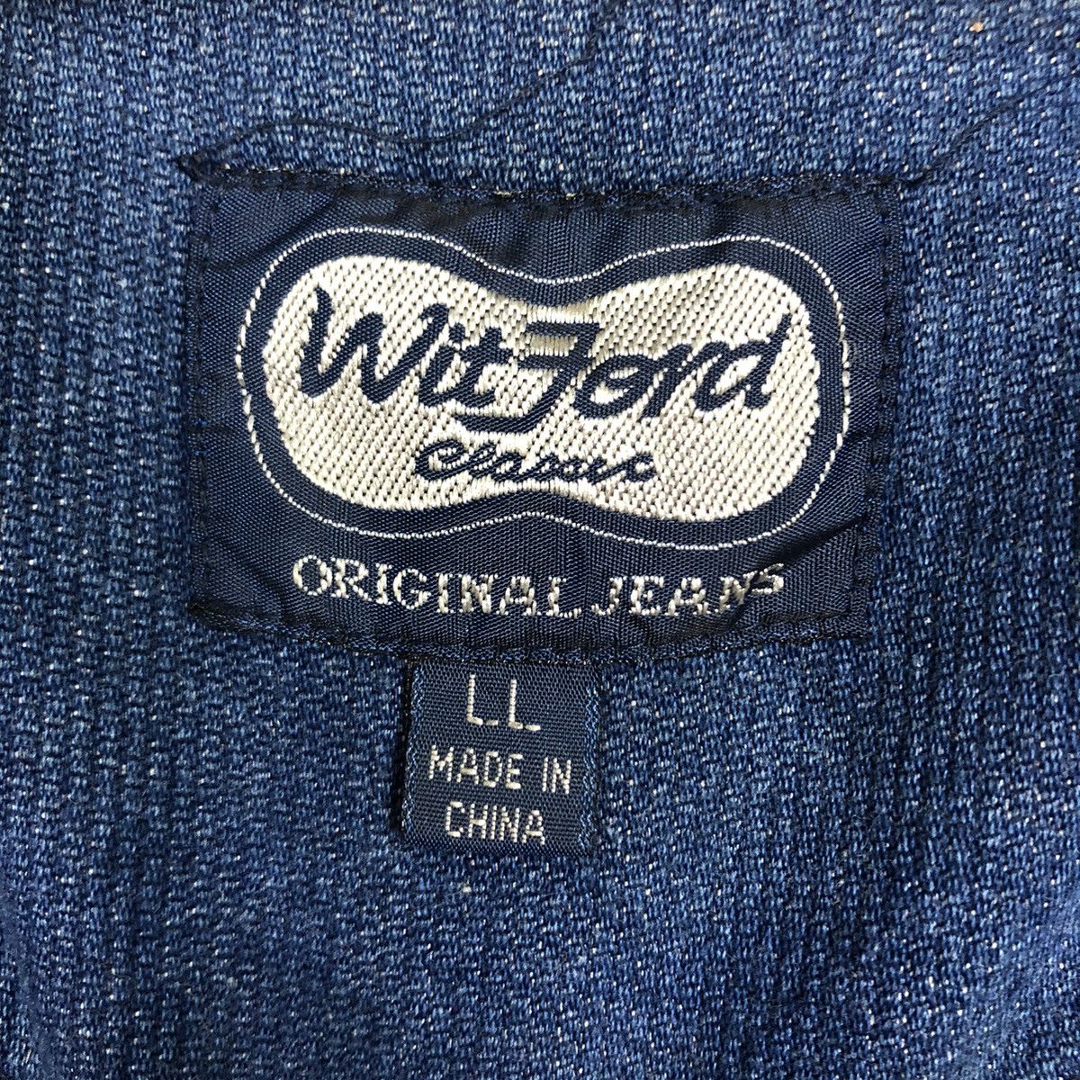 Japanese Brand Rare Witford Classic Oversized Denim Zip Shirt Jacket LL Size US L / EU 52-54 / 3 - 20 Thumbnail