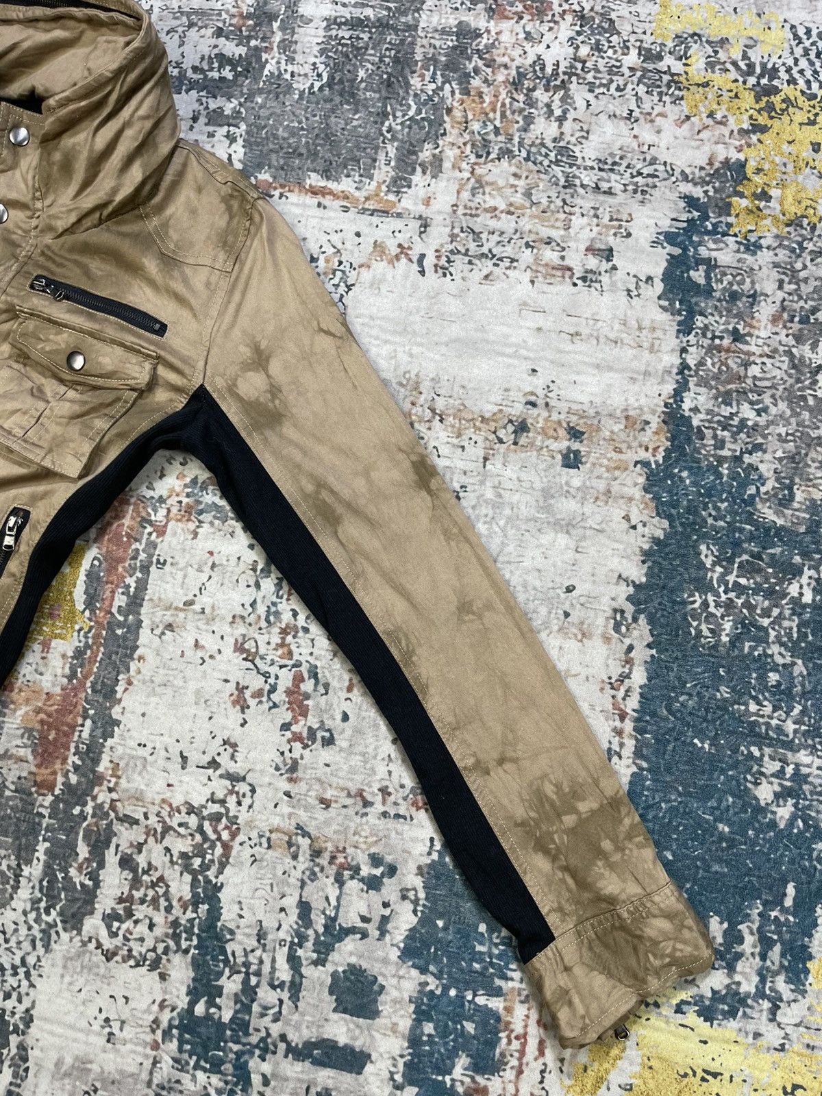 semanticdesign Semantic Design Multipocket Bleached Bono Hooded Jacket Size S / US 4 / IT 40 - 3 Thumbnail