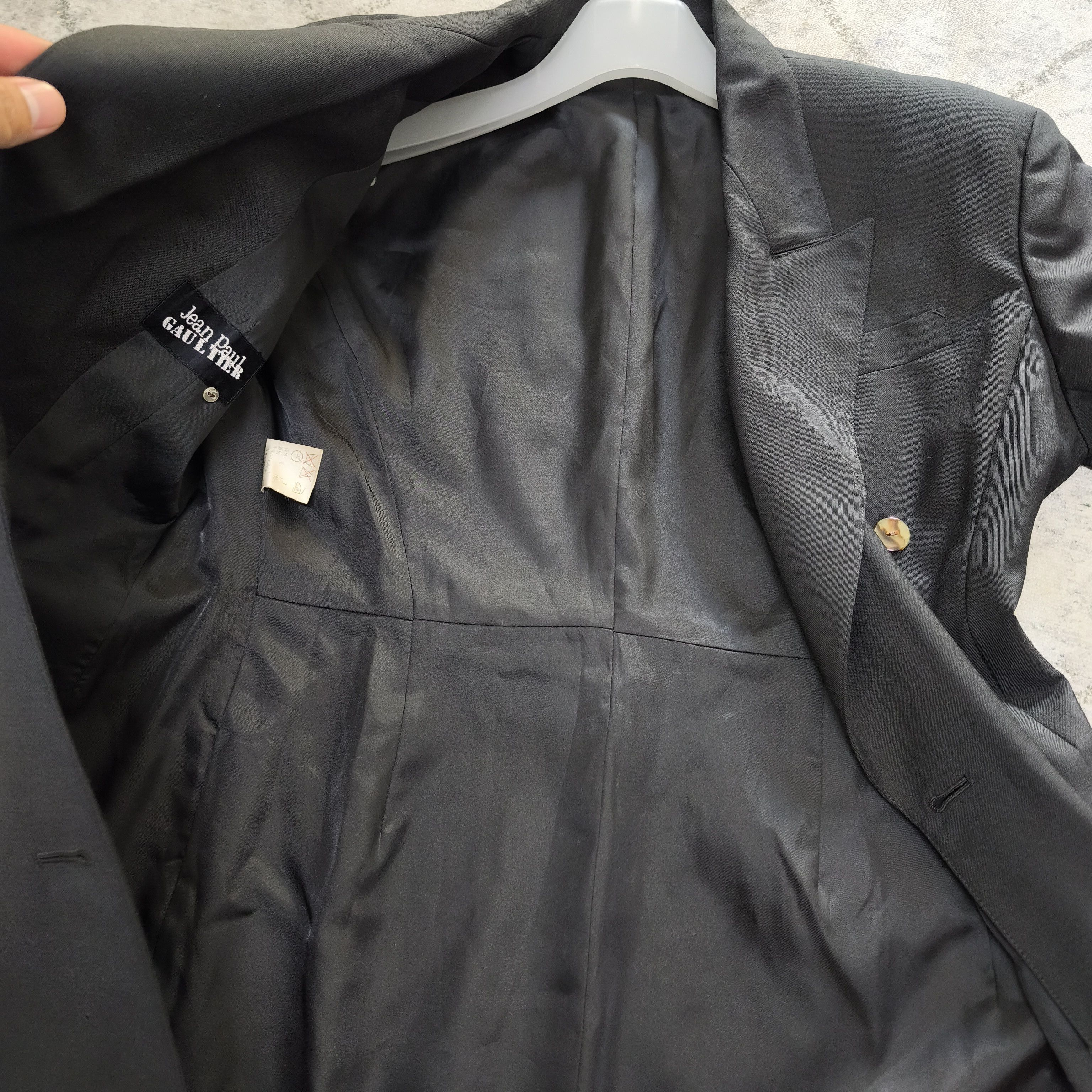 Jean Paul Gaultier 90's Vintage Jean Paul Gaultier Long Jacket Size 40R - 12 Thumbnail