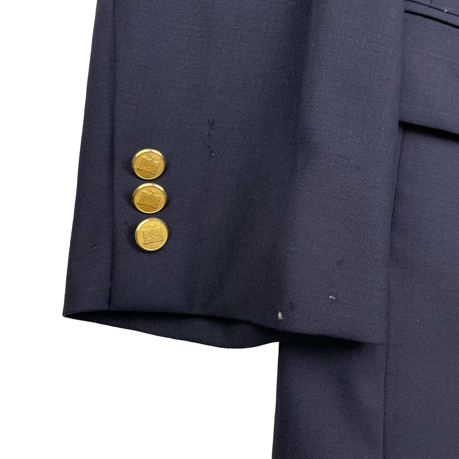 Brooks Brothers Brooks Brothers Men’s Brooksease Gold Buttons Double Breaste Size 44L - 4 Thumbnail