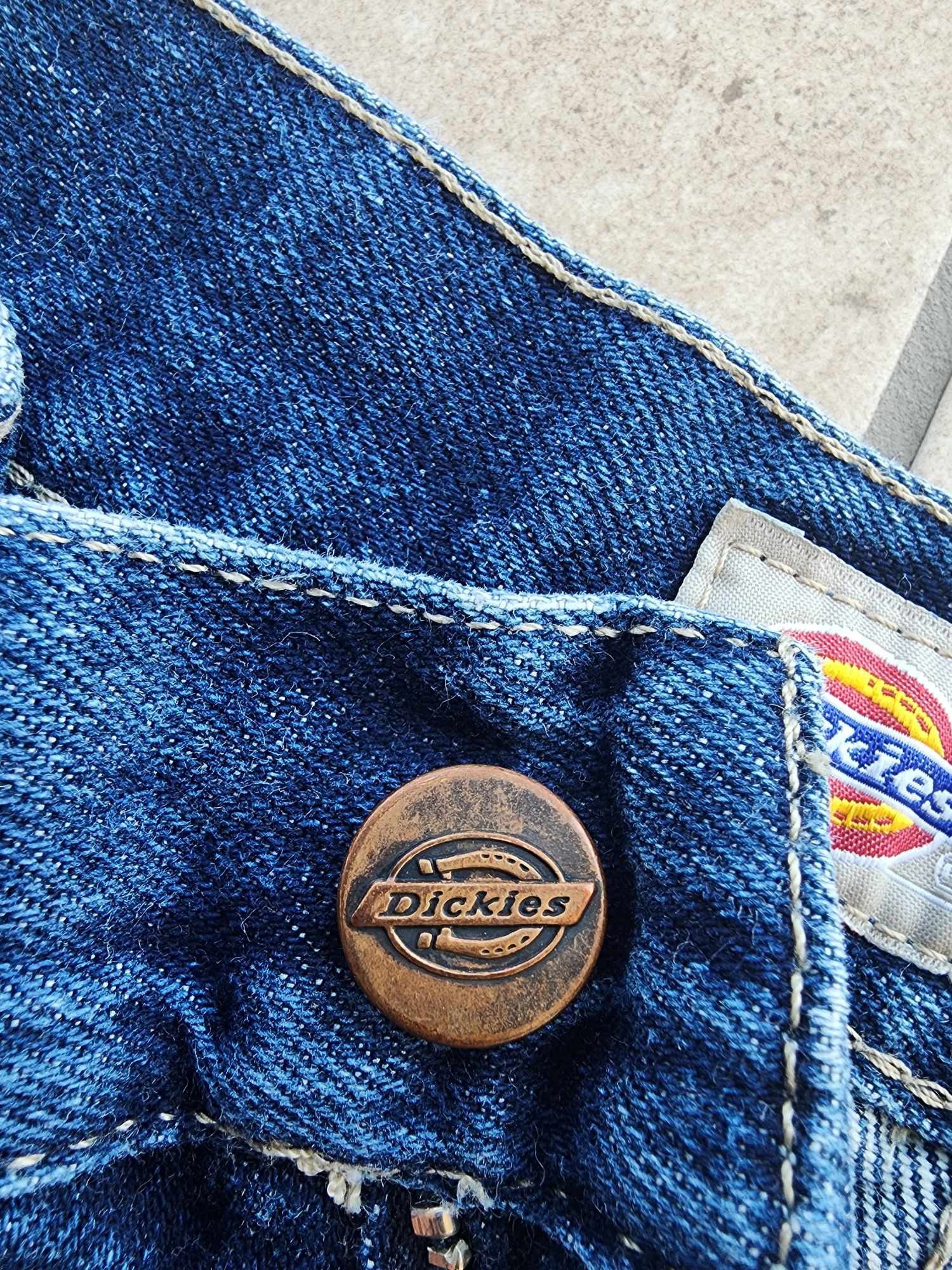 Dickies Vintage Dickies Denim Baggy Pants, W36 L34, Minimal Wear Size US 36 / EU 52 - 2 Thumbnail