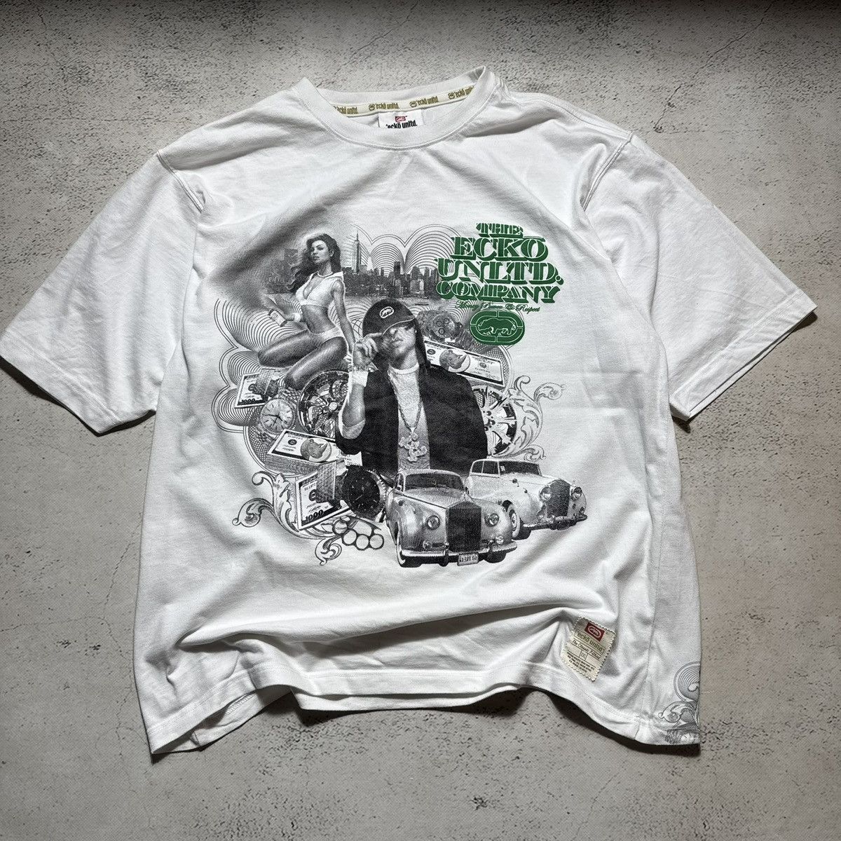 Ecko Unltd. ecko untld rap tee with big rap logo sexy logo xl size Size US XL / EU 56 / 4 - 1 Thumbnail