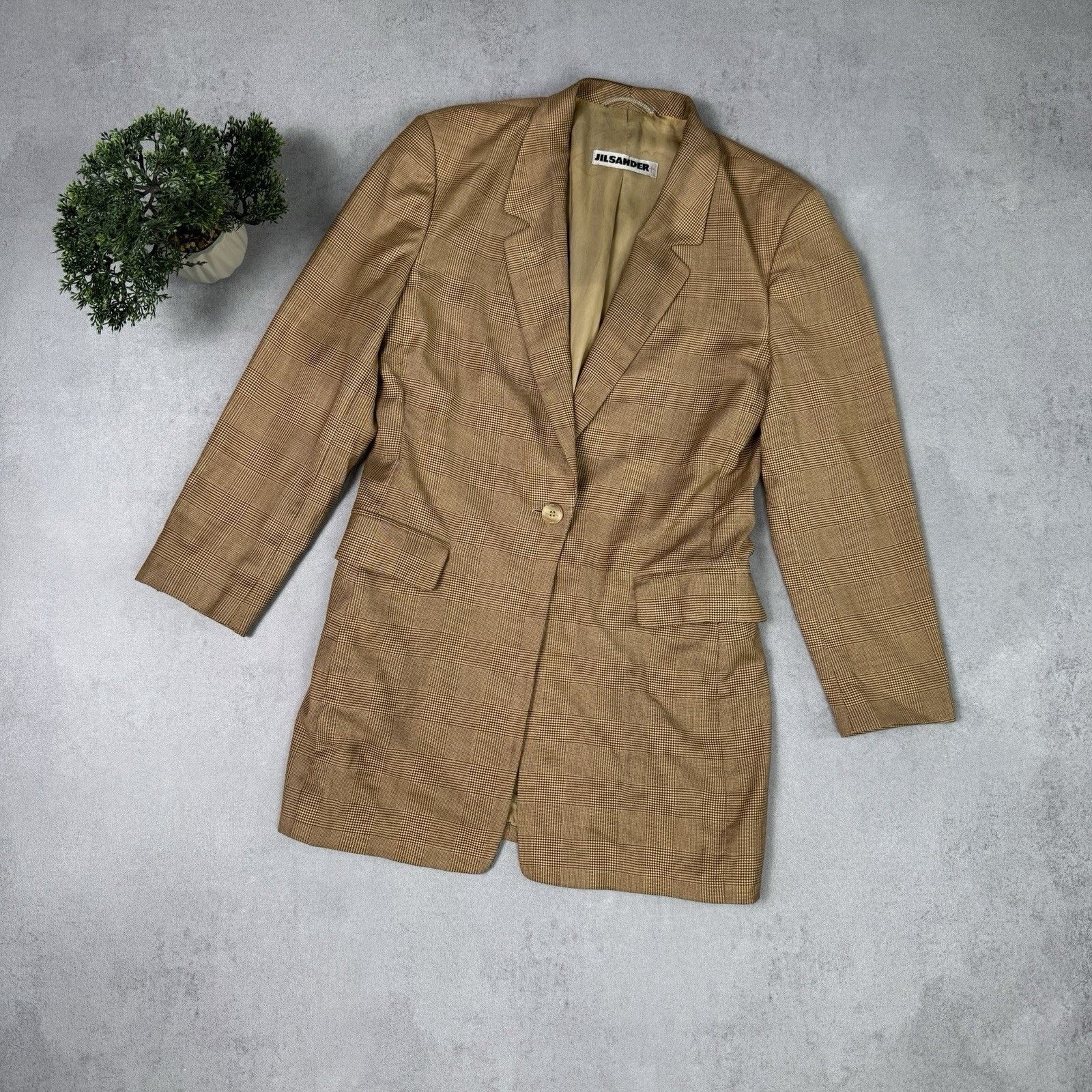 Jil Sander Vintage Jil Sander Women Blazer Wool Size 38 Size XS / US 0-2 / IT 36-38 - 1 Thumbnail