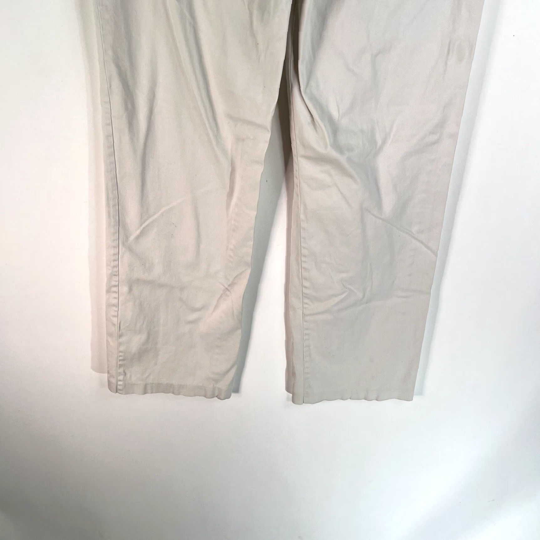 Vintage Chico's Crop Capris Pants Women Size 2 Beige 32X31 Size 26" / US 2 / IT 38 - 4 Thumbnail