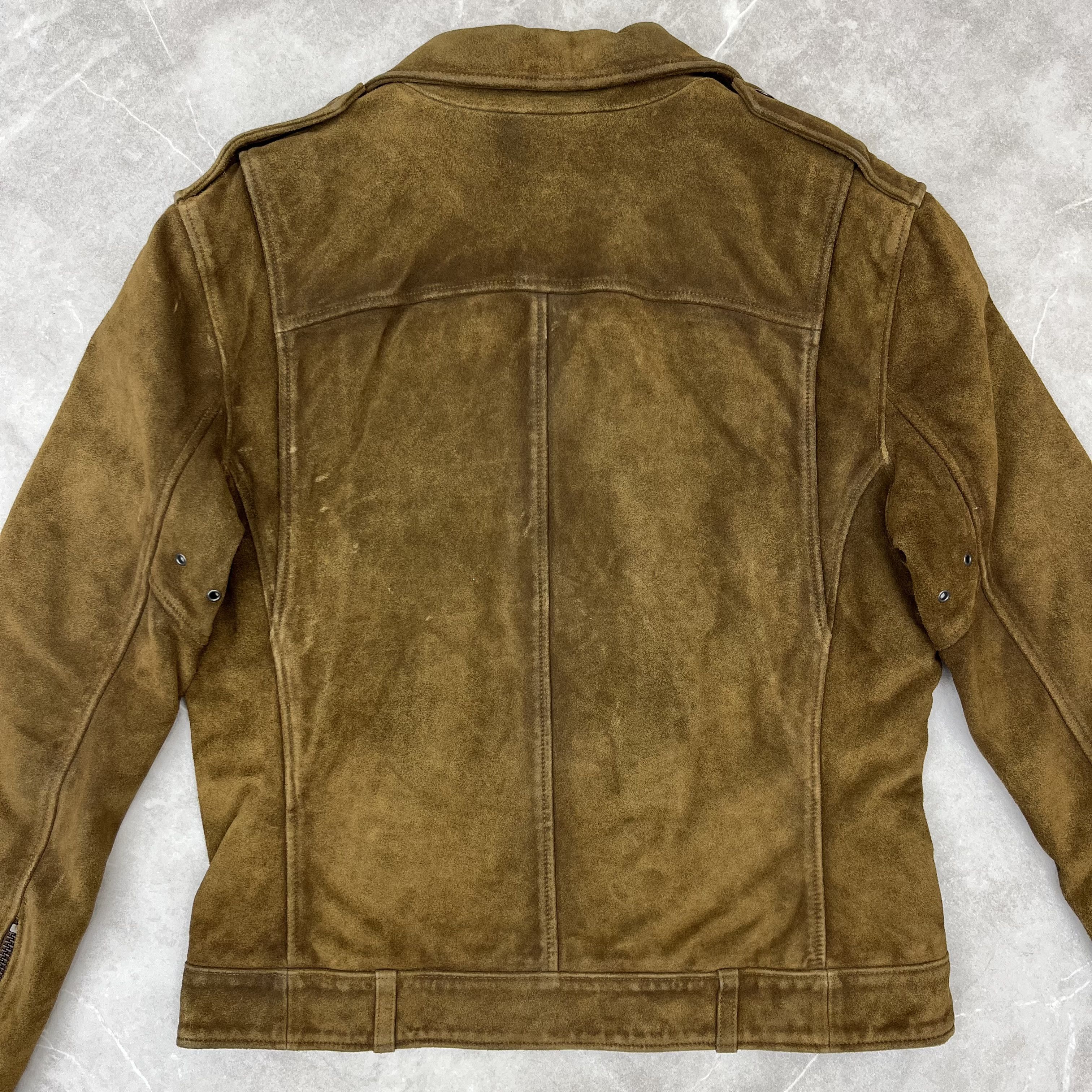 Polo Ralph Lauren Polo Ralph Lauren Moto Men's Iconic Biker Brown M Jacket Size US M / EU 48-50 / 2 - 6 Thumbnail