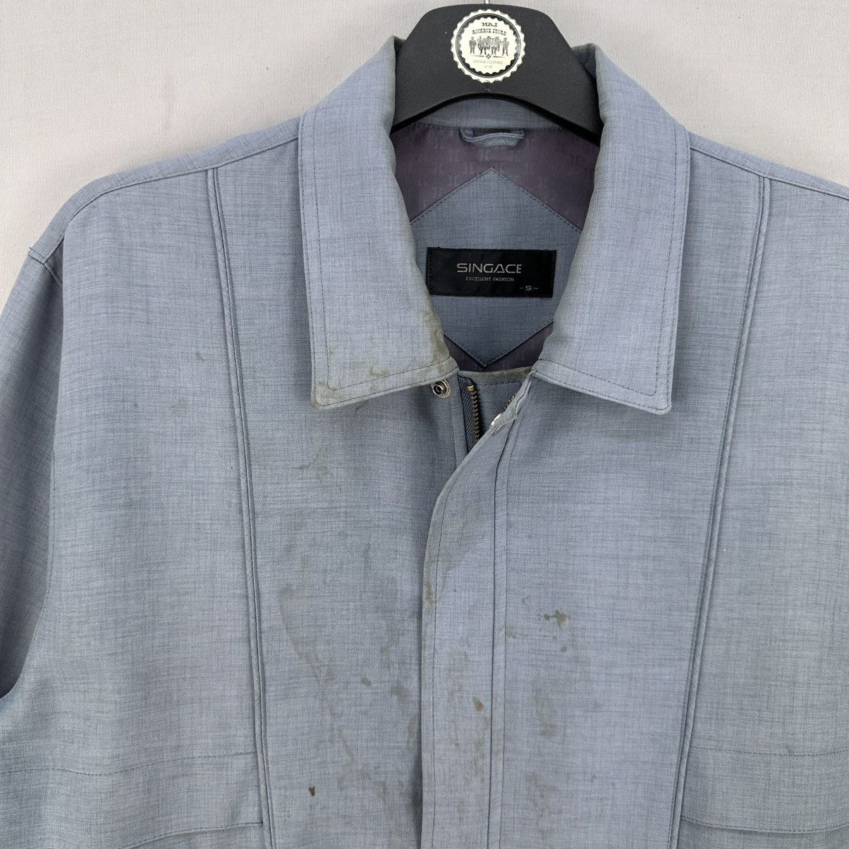 Japanese Brand × Vintage Vintage 80's Casual Jacket American Style by Singace Size US S / EU 44-46 / 1 - 7 Thumbnail