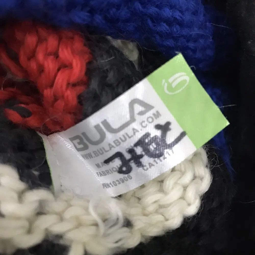 Japanese Brand × Kapital × Vintage Rare Bula Multicolour Beanie Hat Size ONE SIZE - 5 Thumbnail