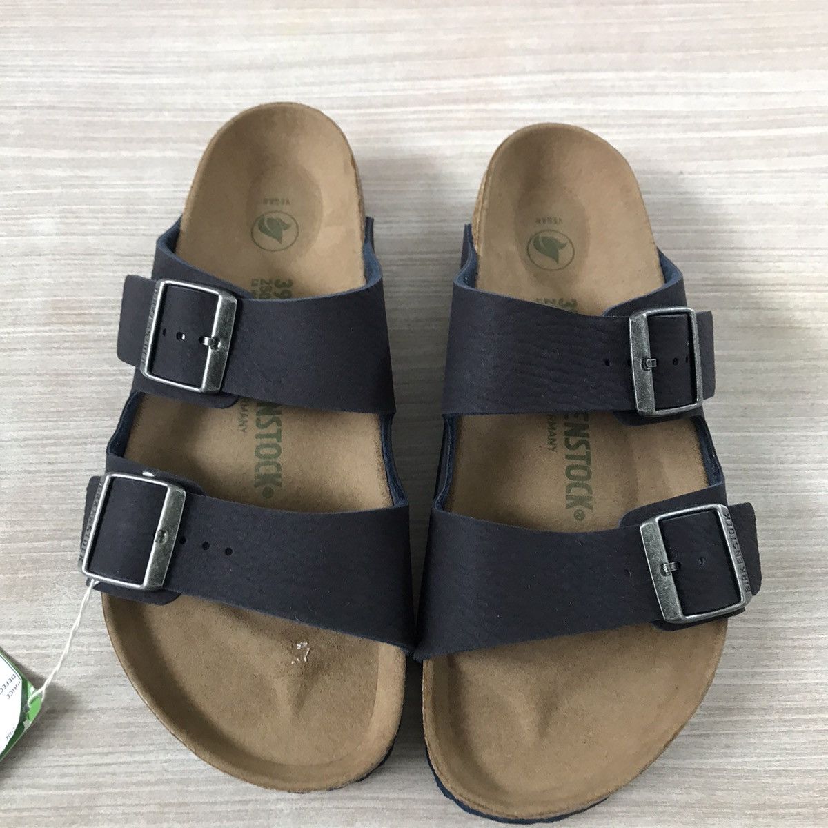 Birkenstock × Genuine Leather Birkenstock Birkenstock Arizona Suede 1023116 Men’s Slides Size US 6 / EU 39 - 10 Thumbnail