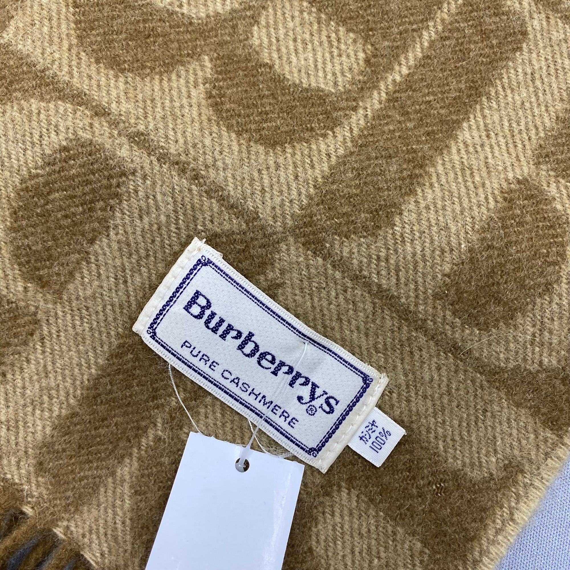 Burberry Vintage Burberry Scarf Muffler Wool Cashmere Scarves Size ONE SIZE - 4 Thumbnail