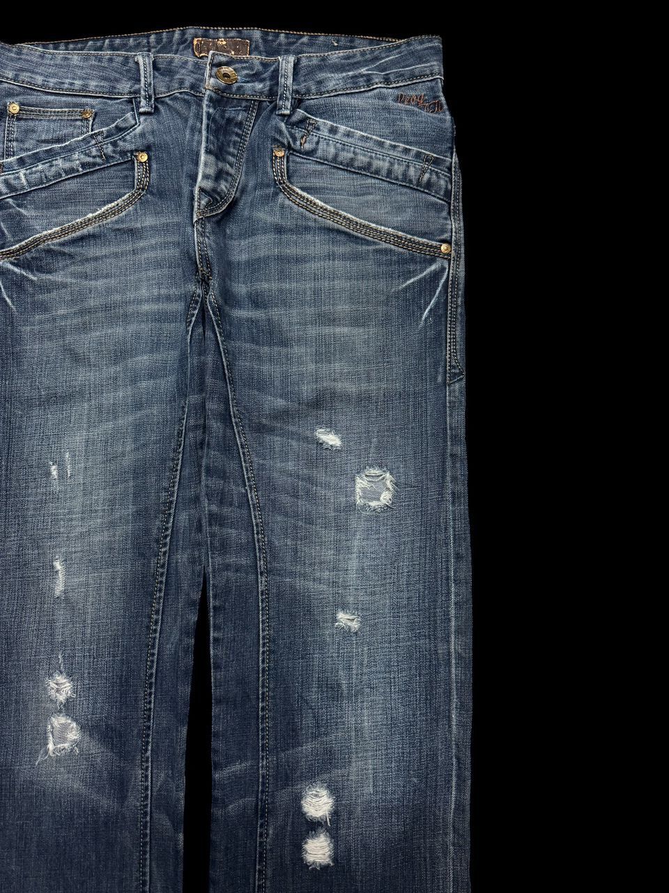 GOSTAR DE FUGA SICK Vintage LeoGutti Mudwash Distressed Bullet Style Insane Size US 32 / EU 48 - 5 Thumbnail