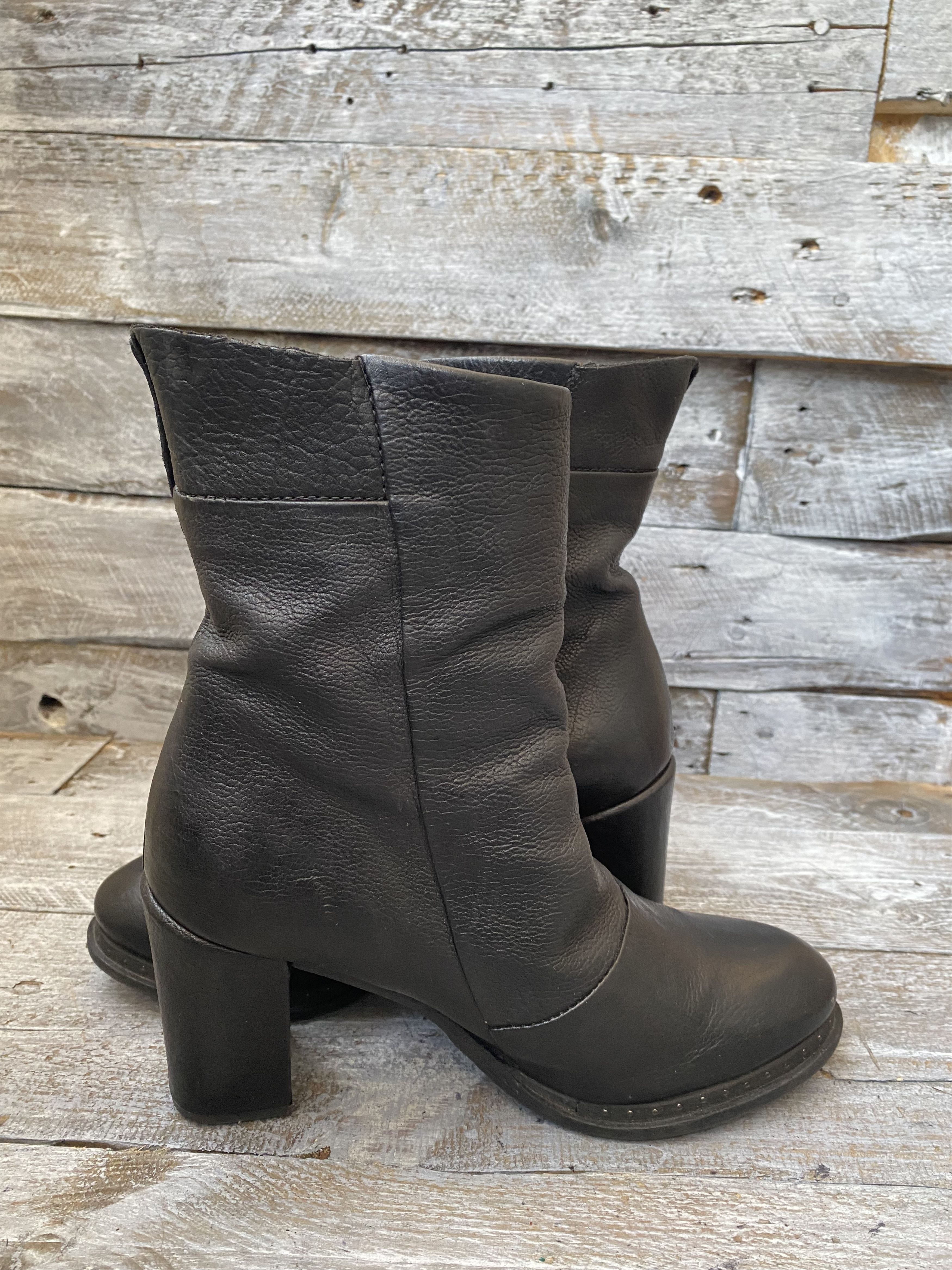 A.S.98 × If Six Was Nine As 98 black grunge heel boots sz36 Size US 6 / IT 36 - 13 Thumbnail