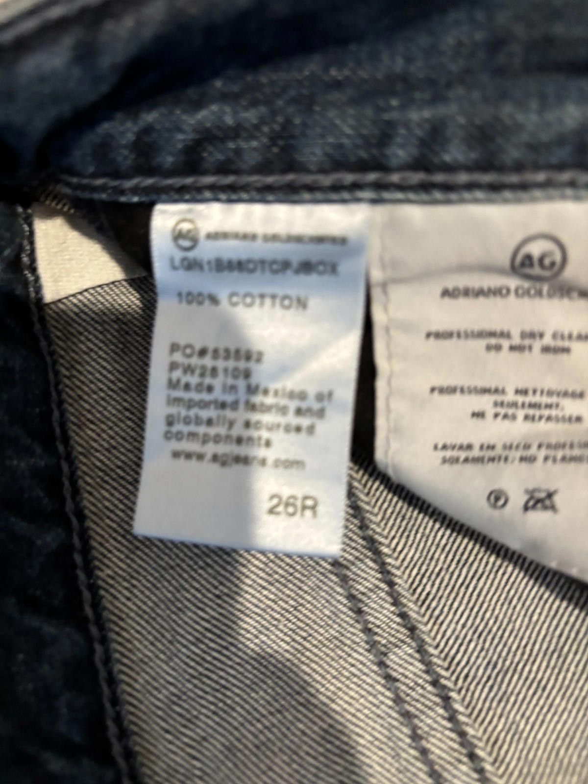 Designer Twisted Alexxis Jeans size 26 new without tags Size 26" / US 2 / IT 38 - 3 Thumbnail