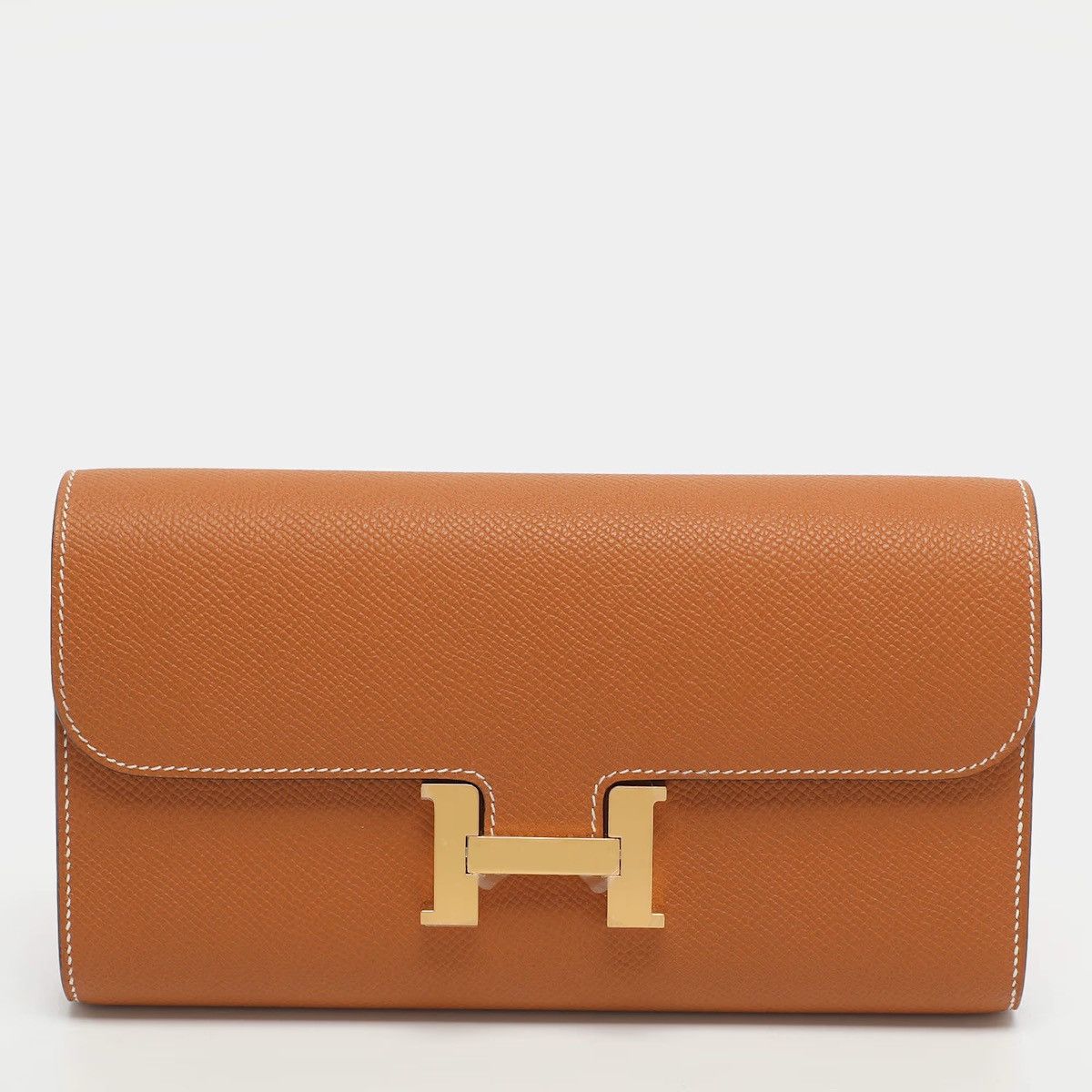 Hermes Hermès Constance Natural Epsom Leather To Go Wallet Size ONE SIZE - 1 Thumbnail