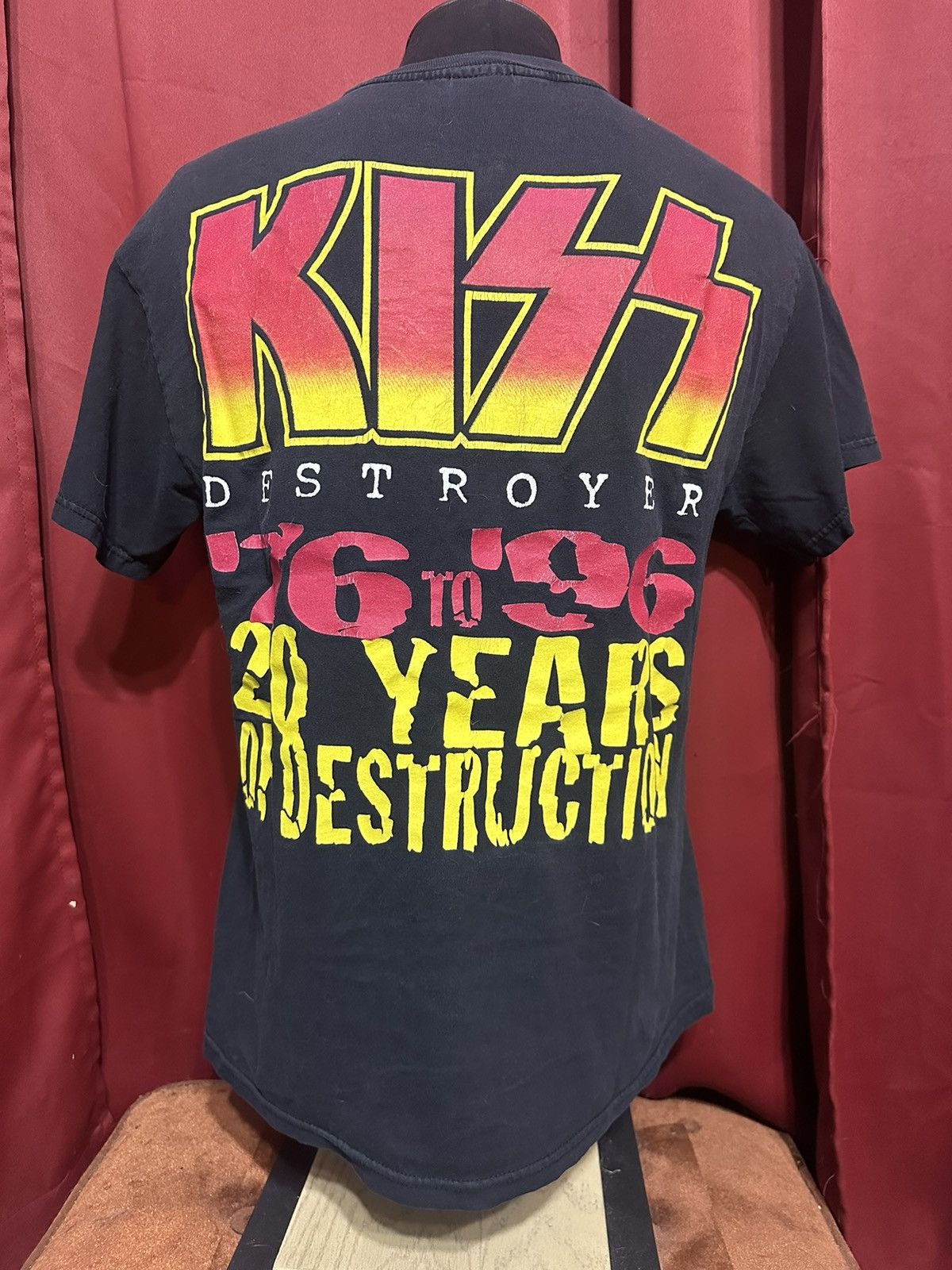 Band Tees × KISS × Vintage KISS Destroyer Tshirt 90’s 20th Anniversary Band Tee Grail Size US L / EU 52-54 / 3 - 3 Thumbnail