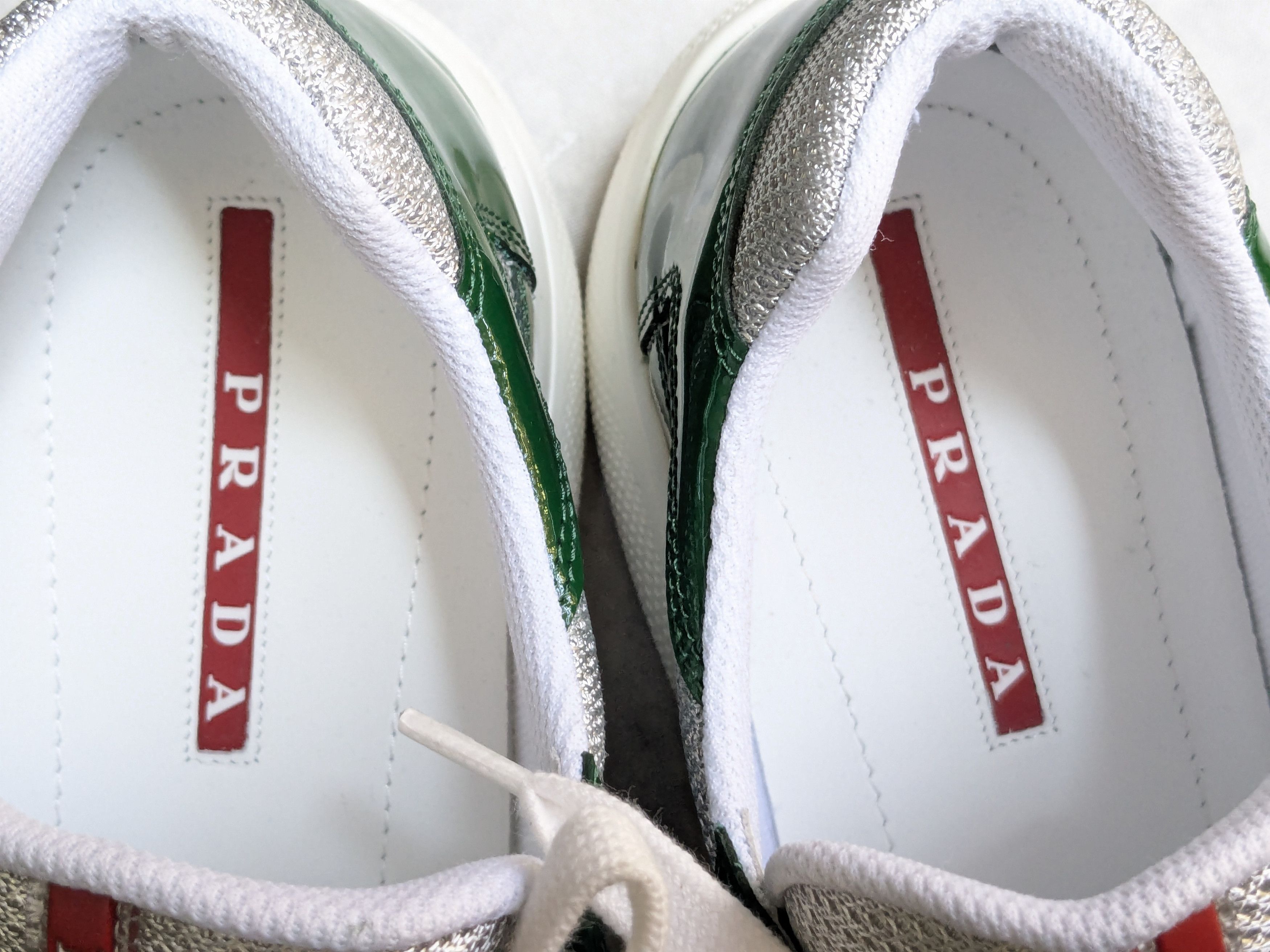 Prada Prada America's Cup Green Patent Leather 10 US Low Size US 10 / EU 43 - 7 Thumbnail