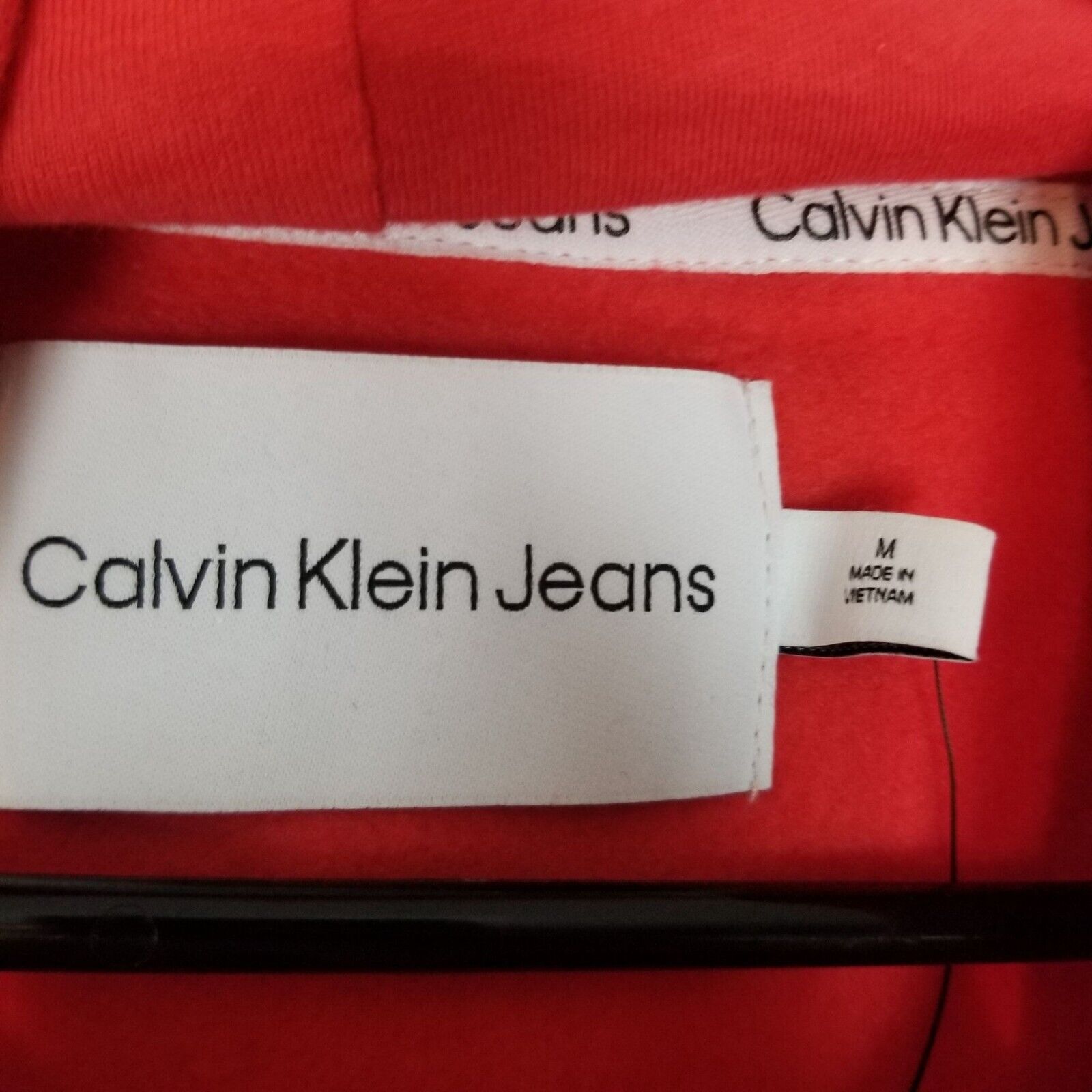 Calvin Klein Calvin Klein Womens Cropped Hoodie Sweatshirt Sz M Coral Size M / US 6-8 / IT 42-44 - 6 Thumbnail