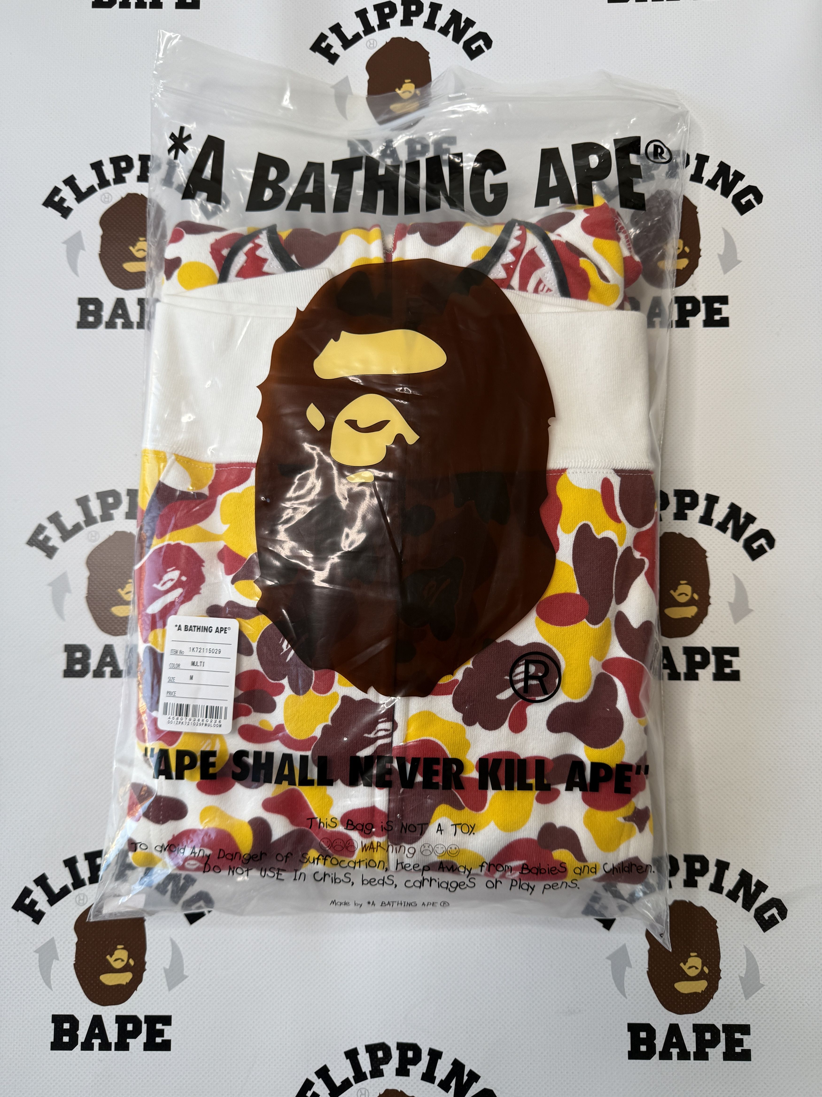 Bape BAPE BEIJING SEPARATE SHARK FULL ZIP HOODIE Size US M / EU 48-50 / 2 - 16 Thumbnail