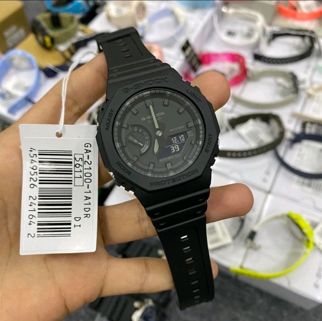 Casio Casio G Shock GA-2100-1A1 Blackout Size ONE SIZE - 2 Thumbnail