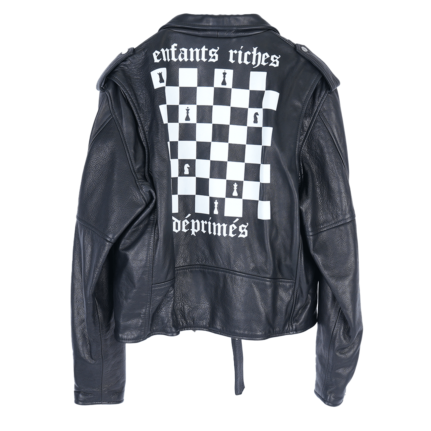 Enfants Riches Deprimes ERD CHESS BOARD SEOUL LEATHER JACKET EXCLUSIVE 1 OF 10 Size US XL / EU 56 / 4 - 1 Thumbnail